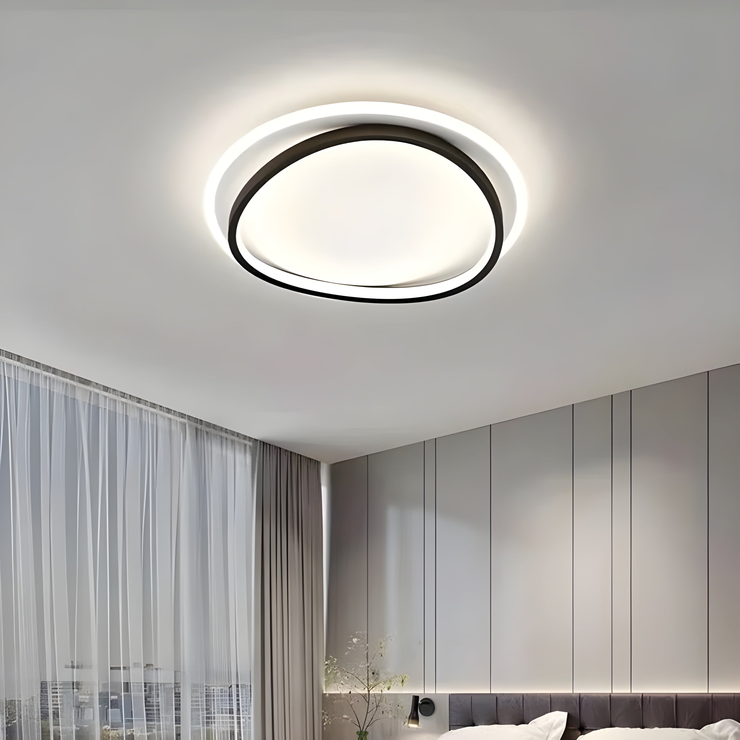 GlossAura LED Plafondlamp - Stijlvolle Verlichting voor Thuis