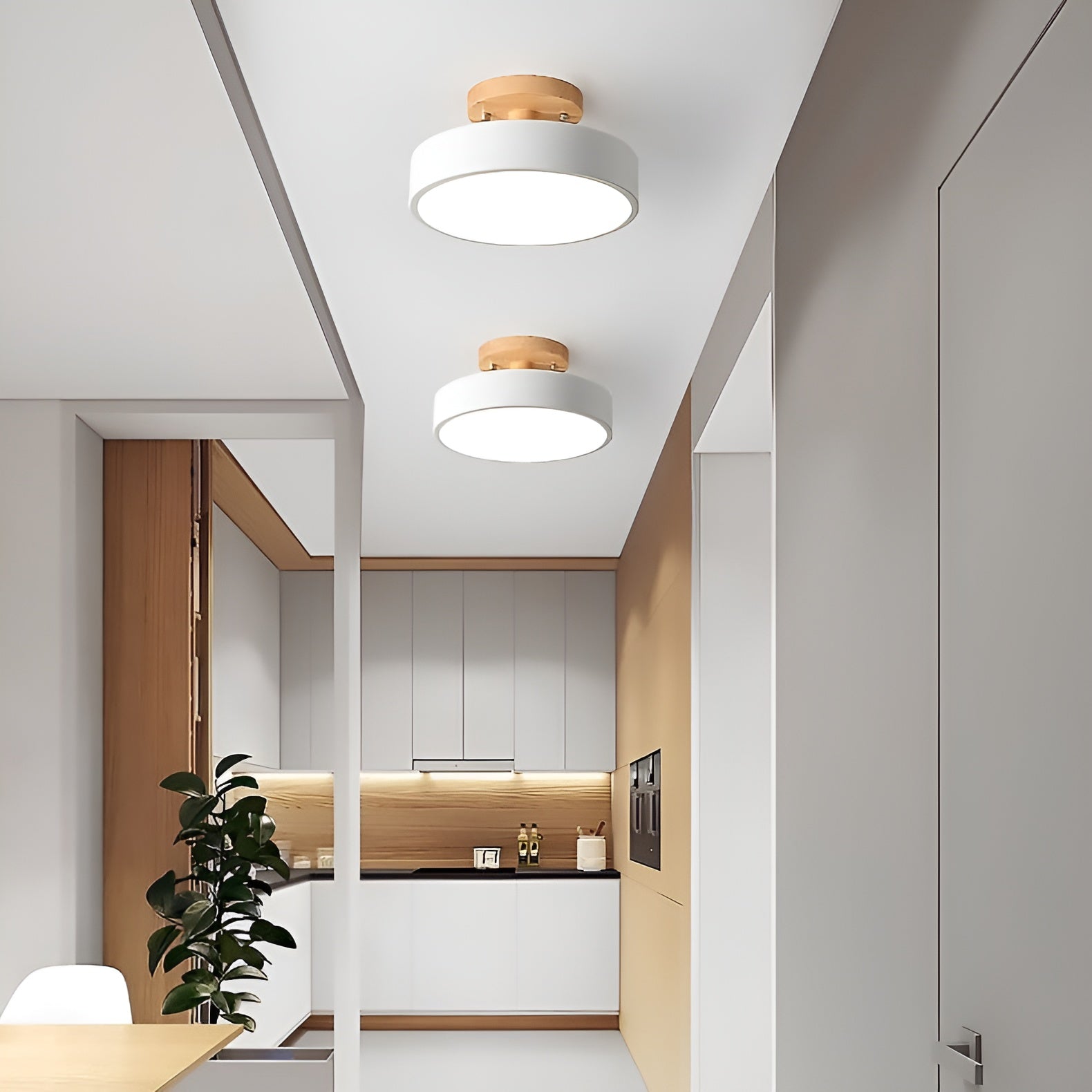 Norida Light - Elegante Ronde Plafondlamp met Italiaans Design