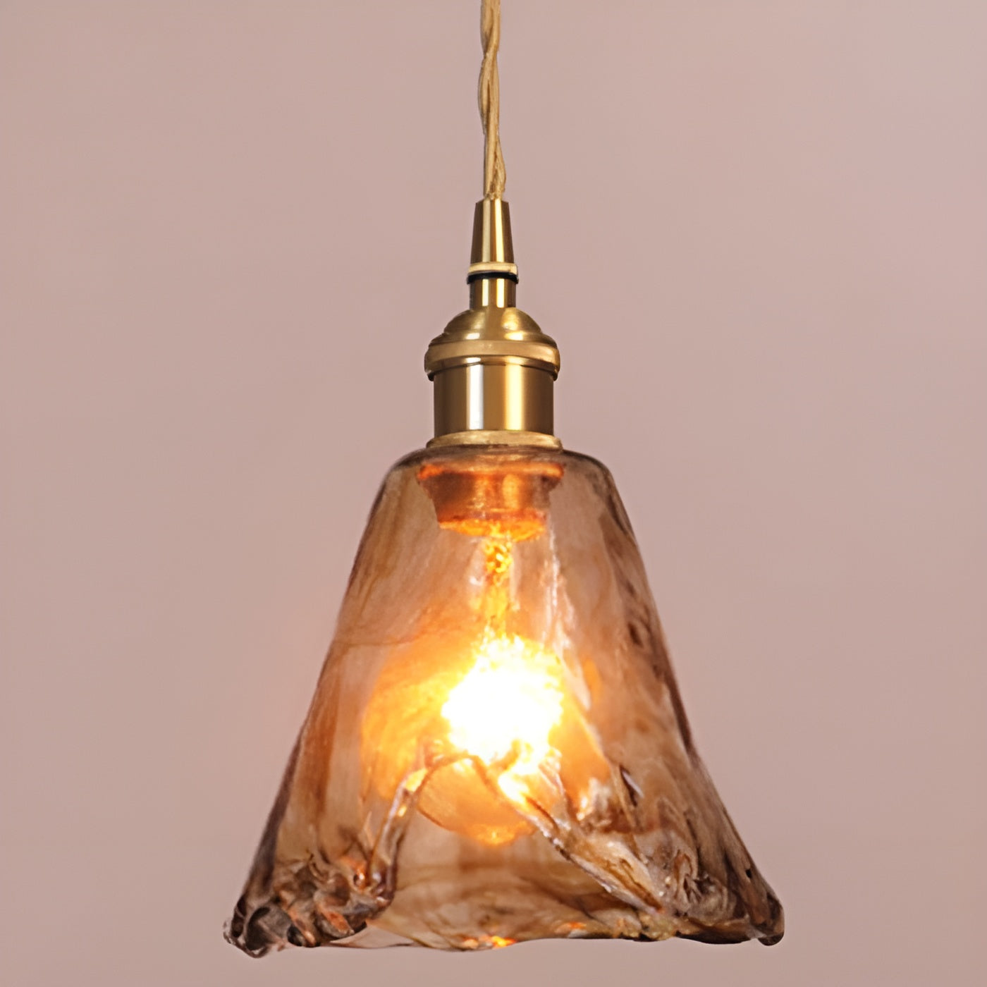 Nordic Crystal Brass Pendant Lamp - Luxe Verlichting voor Thuis