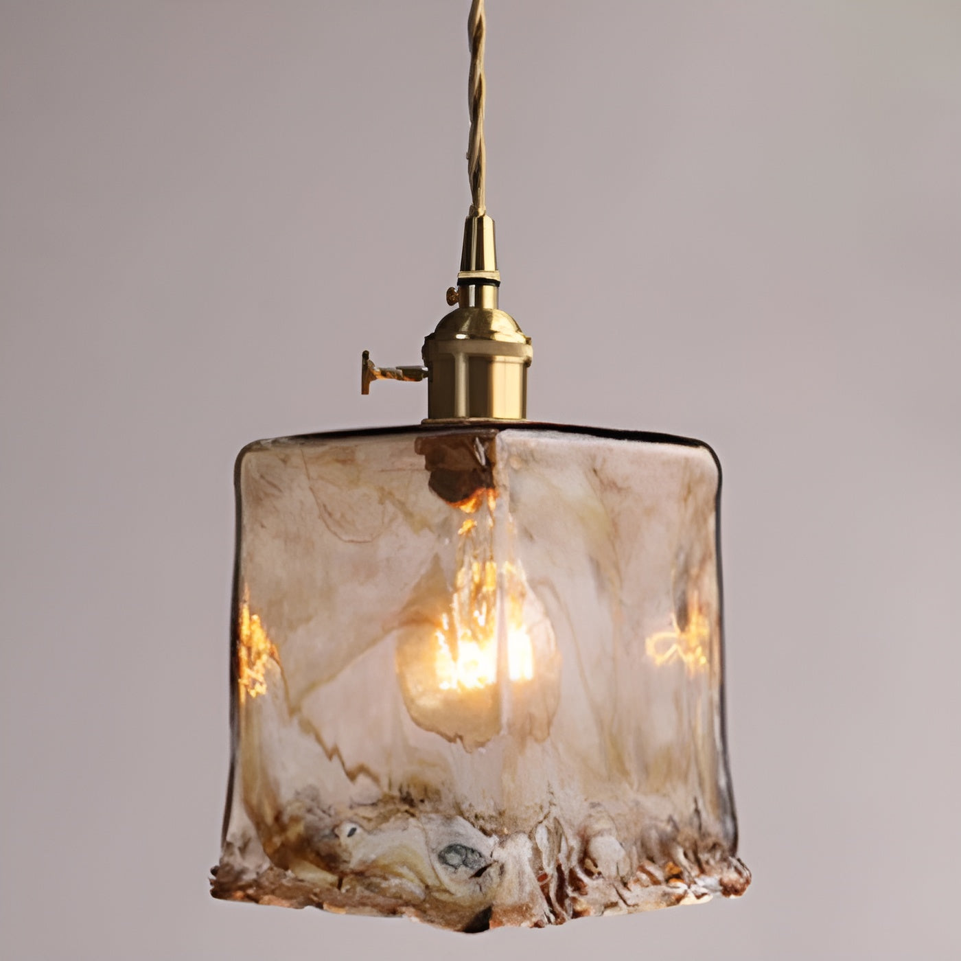 Nordic Crystal Brass Pendant Lamp - Luxe Verlichting voor Thuis