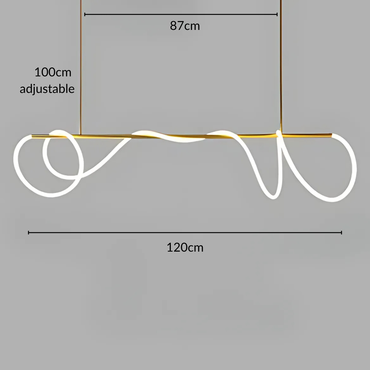 Unieke Moderne LED Hanglamp - Dimbaar