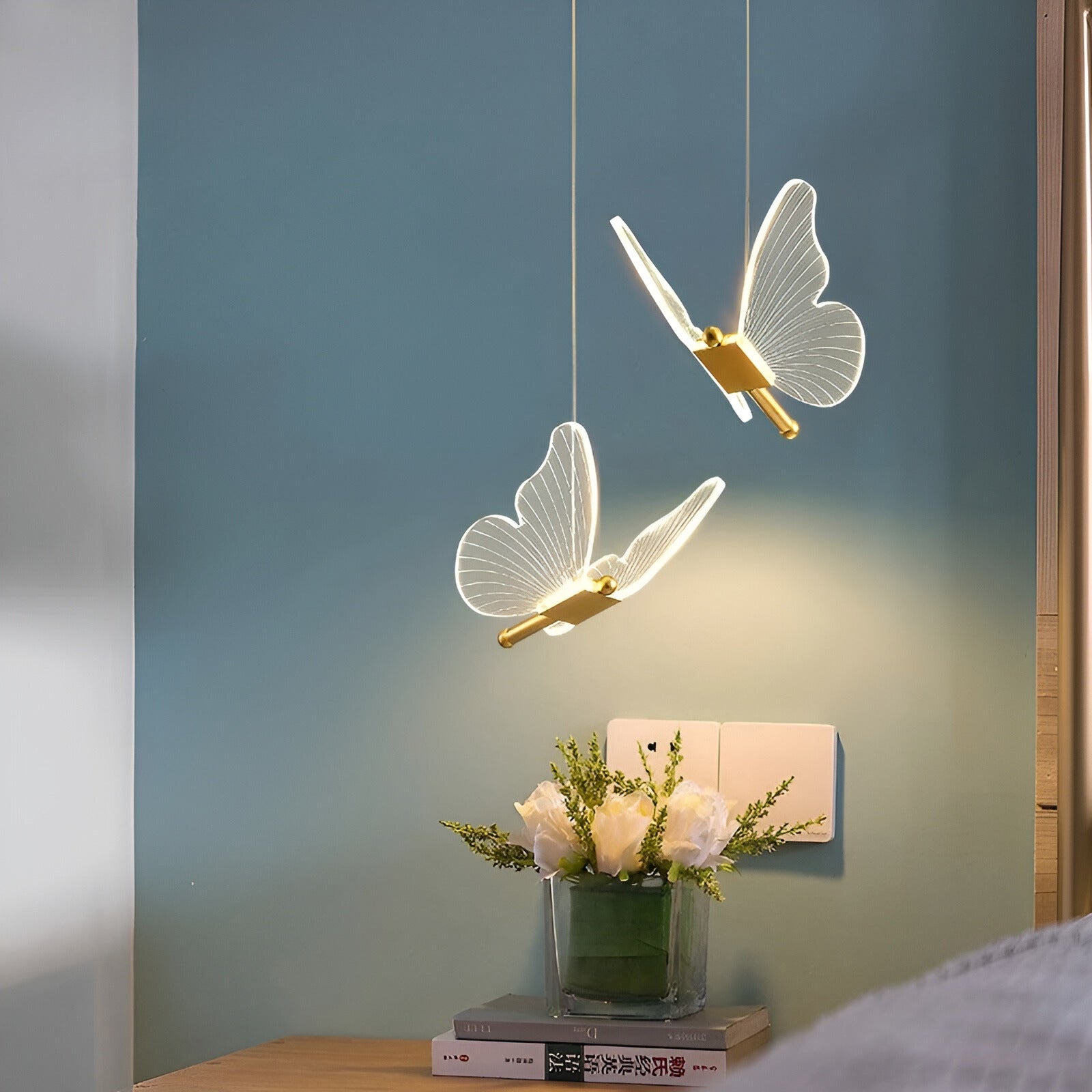 Scandinavische LED Vlinder Hanglamp - ButterflyBliss