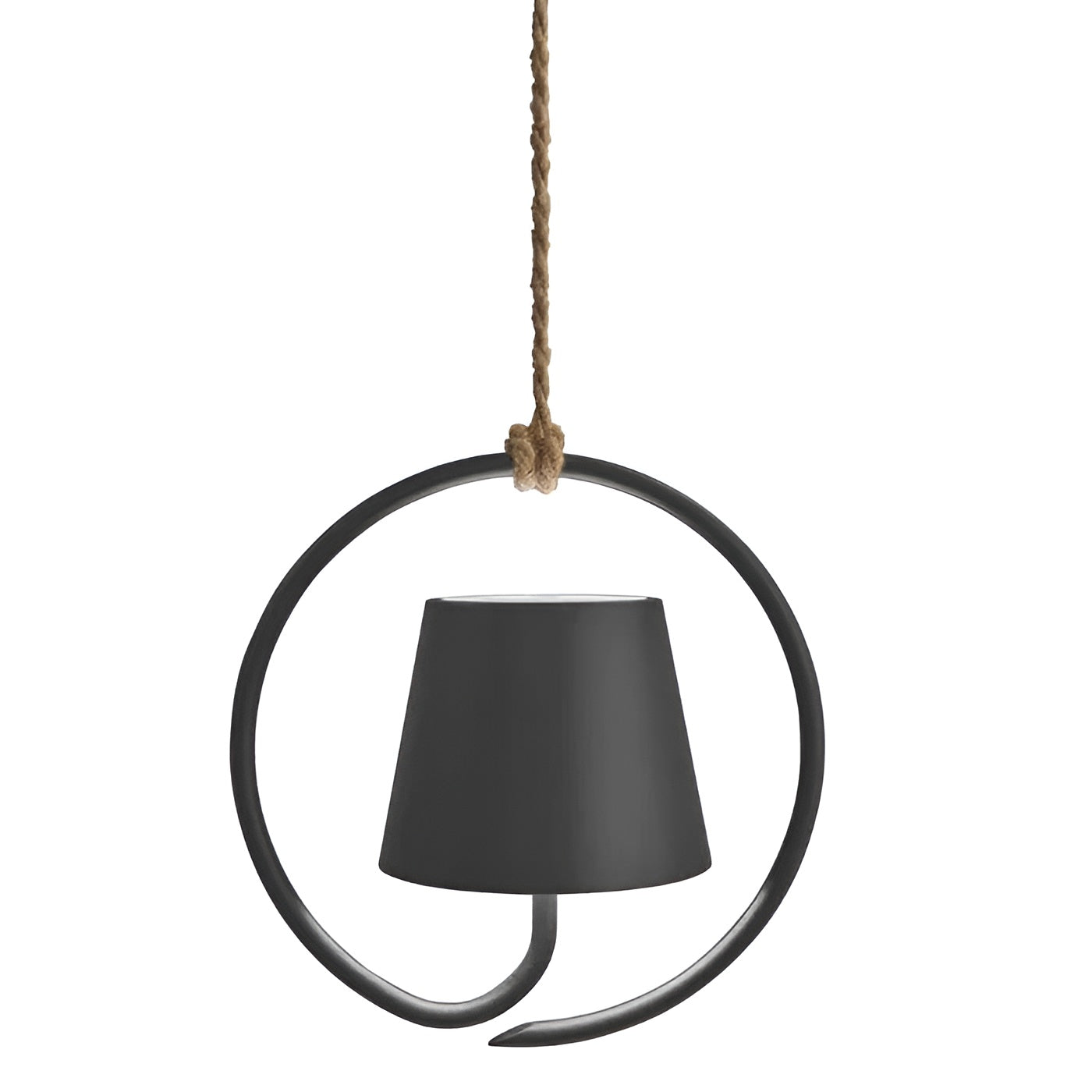 RetroArc Oplaadbare LED Hanglamp – Vintage Stijl voor Thuis