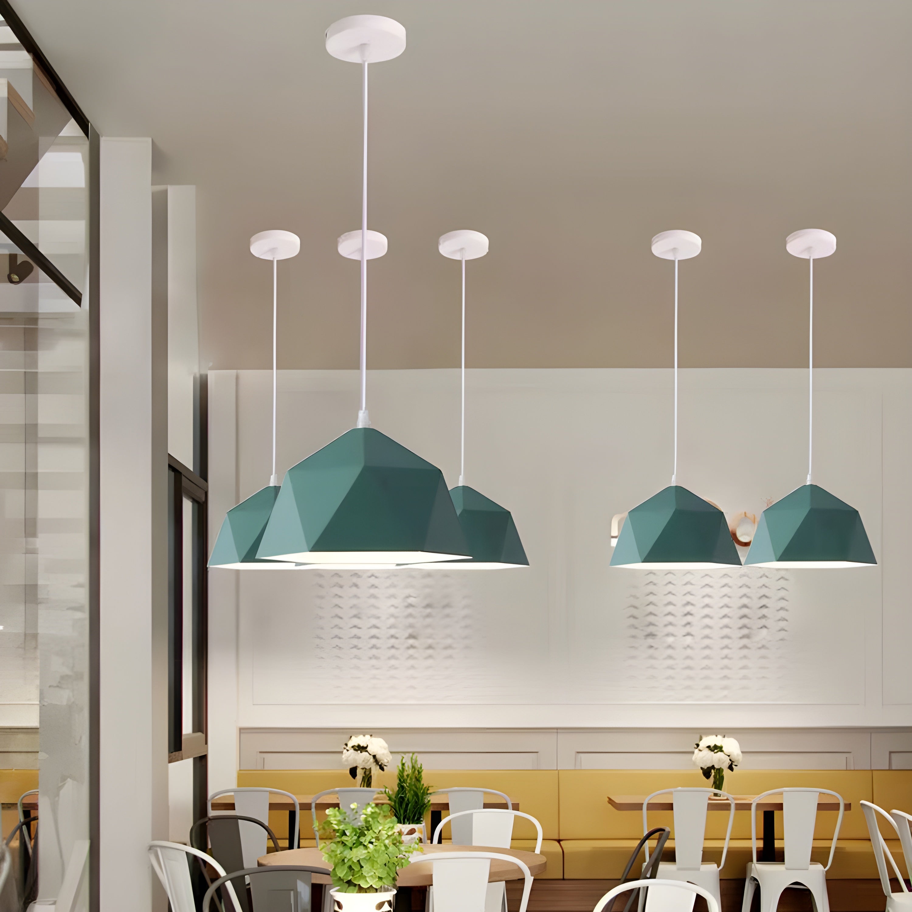Moderne Macaron Hanglamp - Stijlvolle IJzeren Verlichting