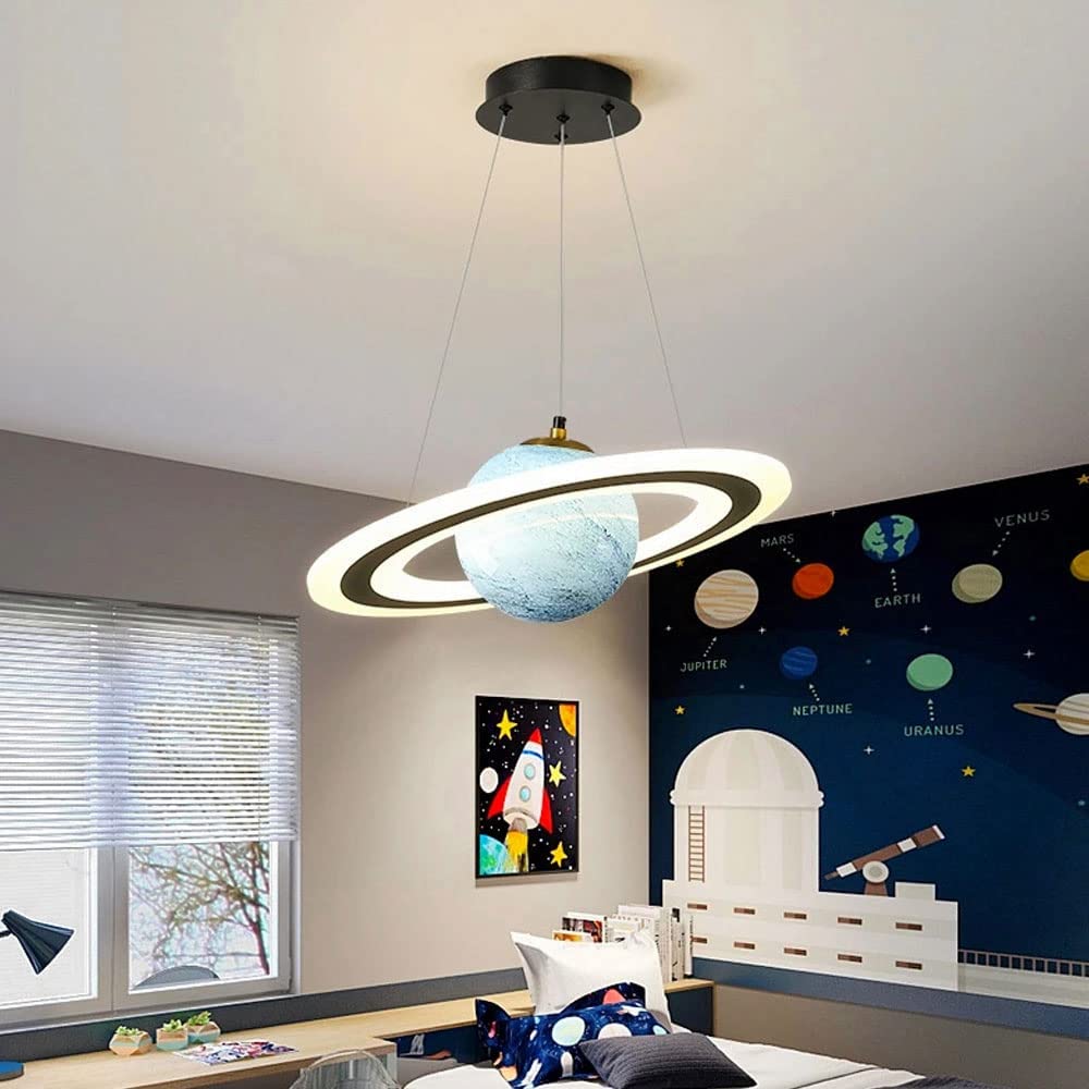 Ruimteplaneet LED Hanglamp - Moderne SpaceShine Verlichting