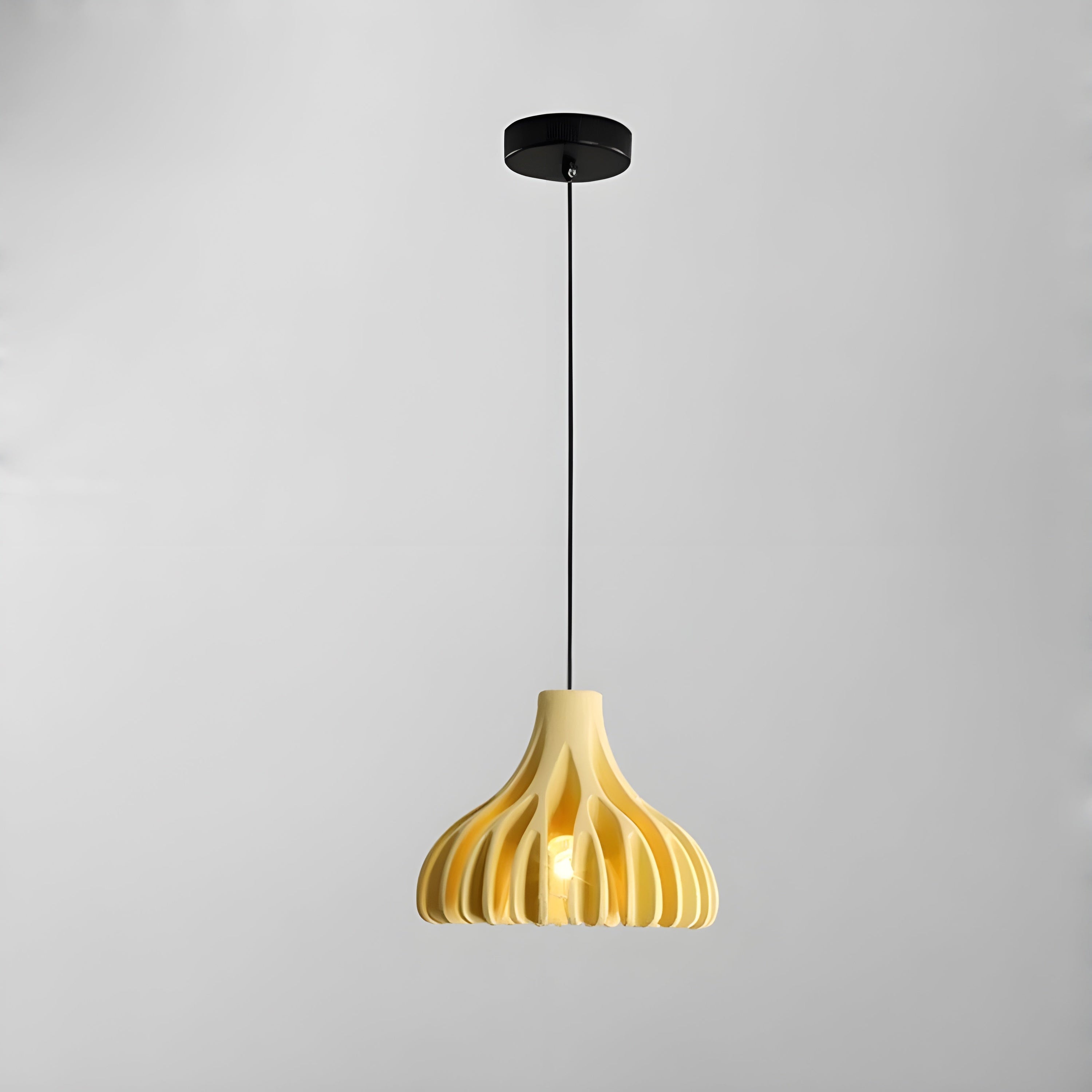 Elegante Noordse Macaron Hanglamp - Shimmering Lichtdesign