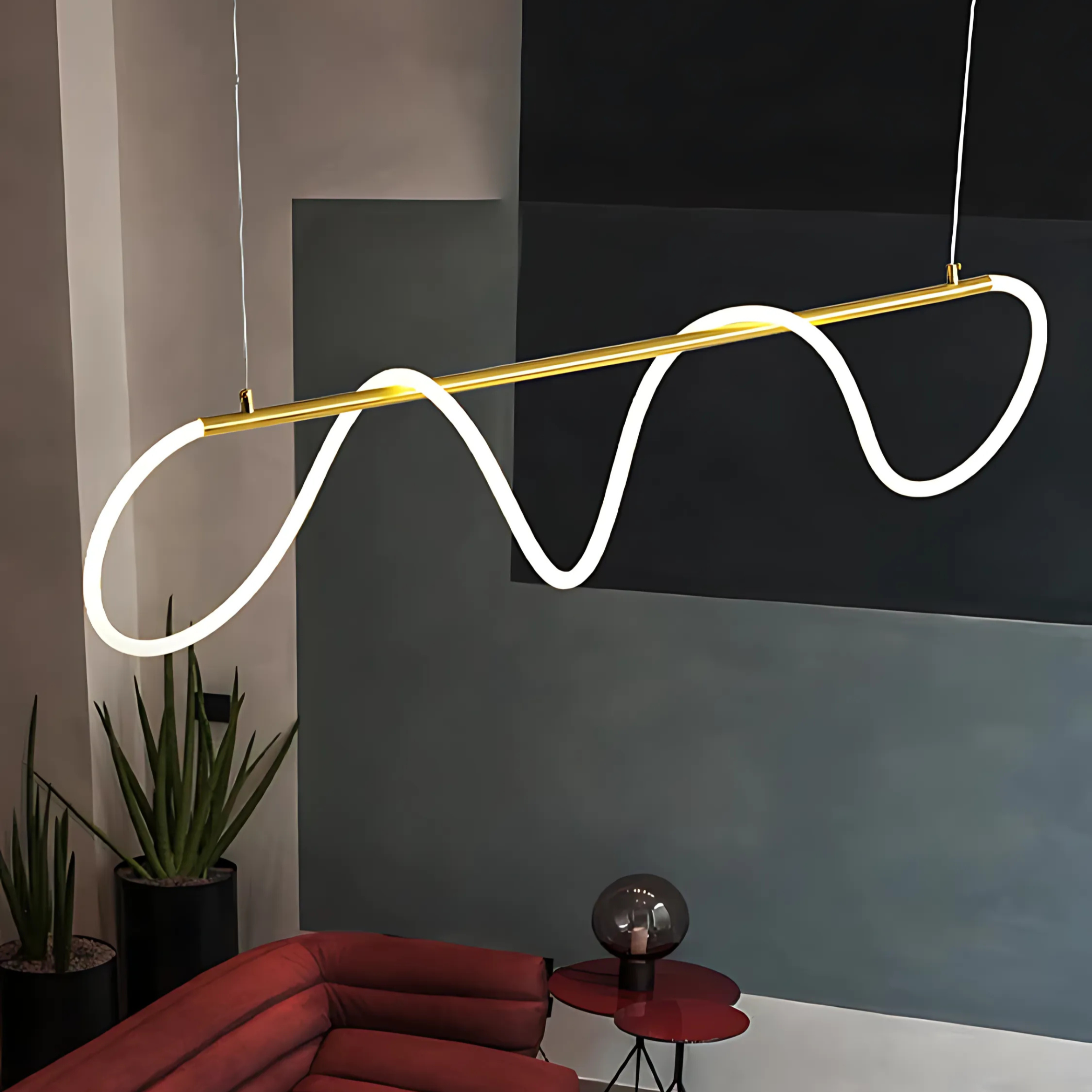 Unieke Moderne LED Hanglamp - Dimbaar