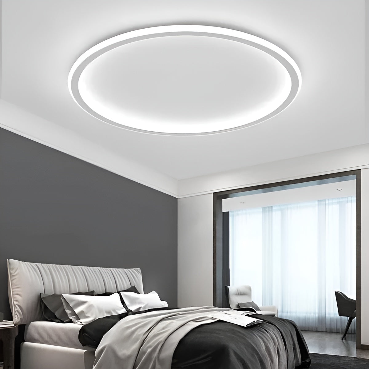 CircleBright LED Plafondlamp - Stijlvolle Ronde Verlichting