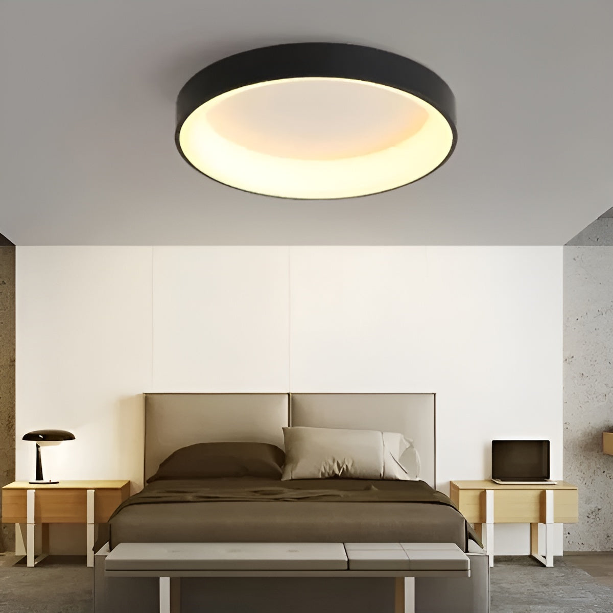 Nordic Glow LED Plafondlamp - Stijlvolle Ronde Verlichting