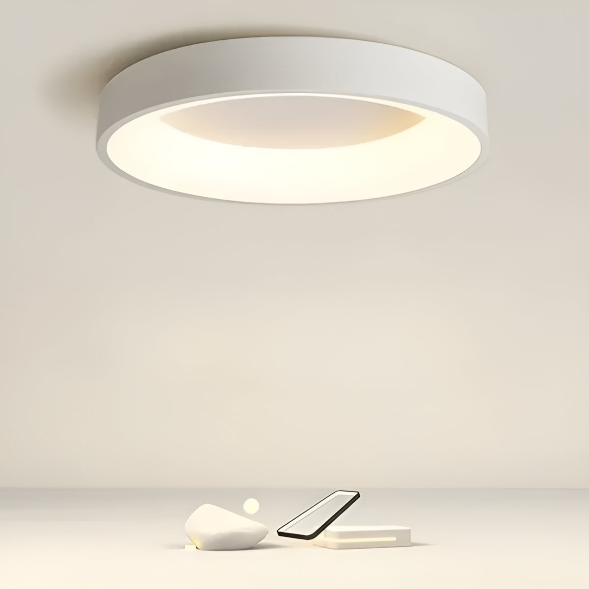 Nordic Glow LED Plafondlamp - Stijlvolle Ronde Verlichting