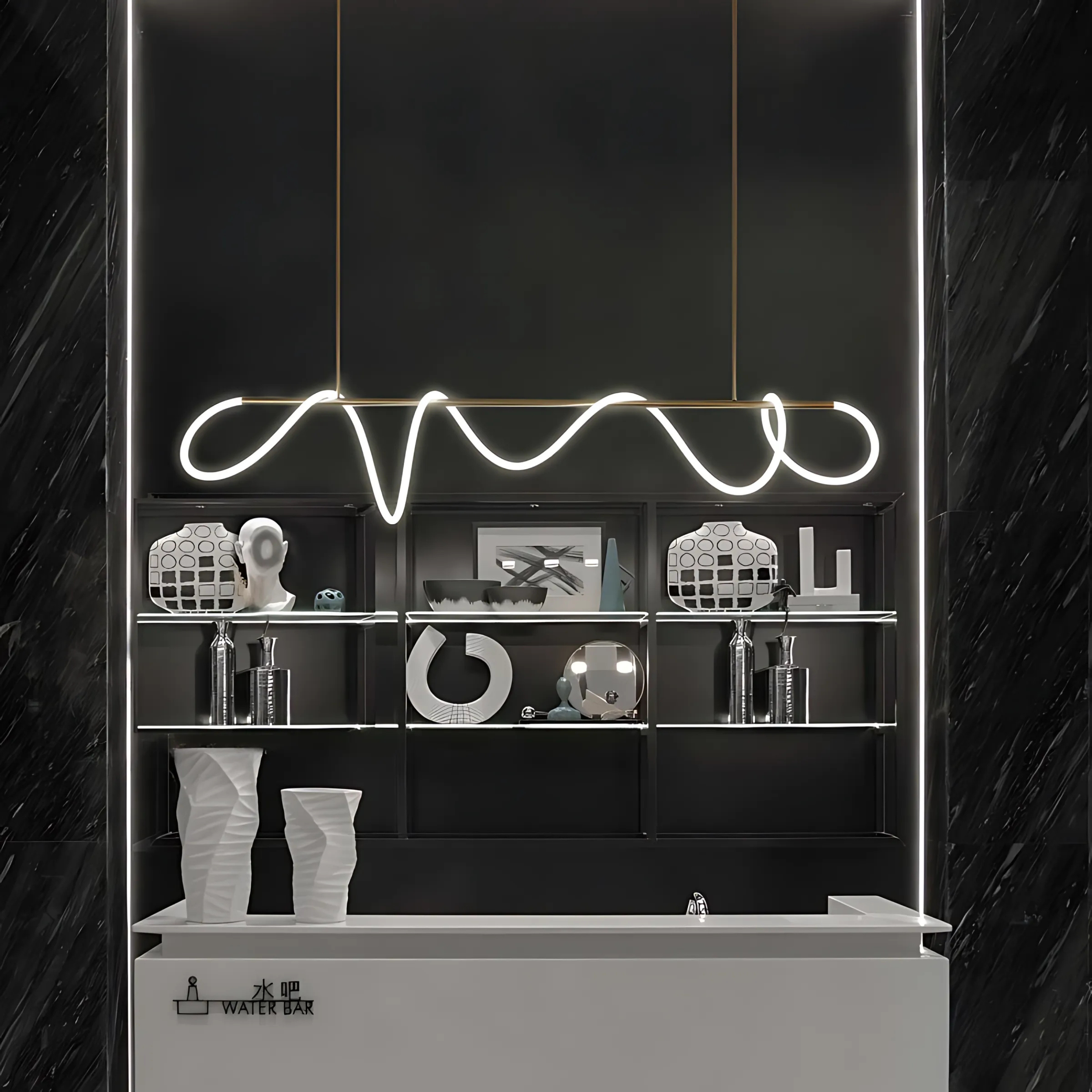 Unieke Moderne LED Hanglamp - Dimbaar