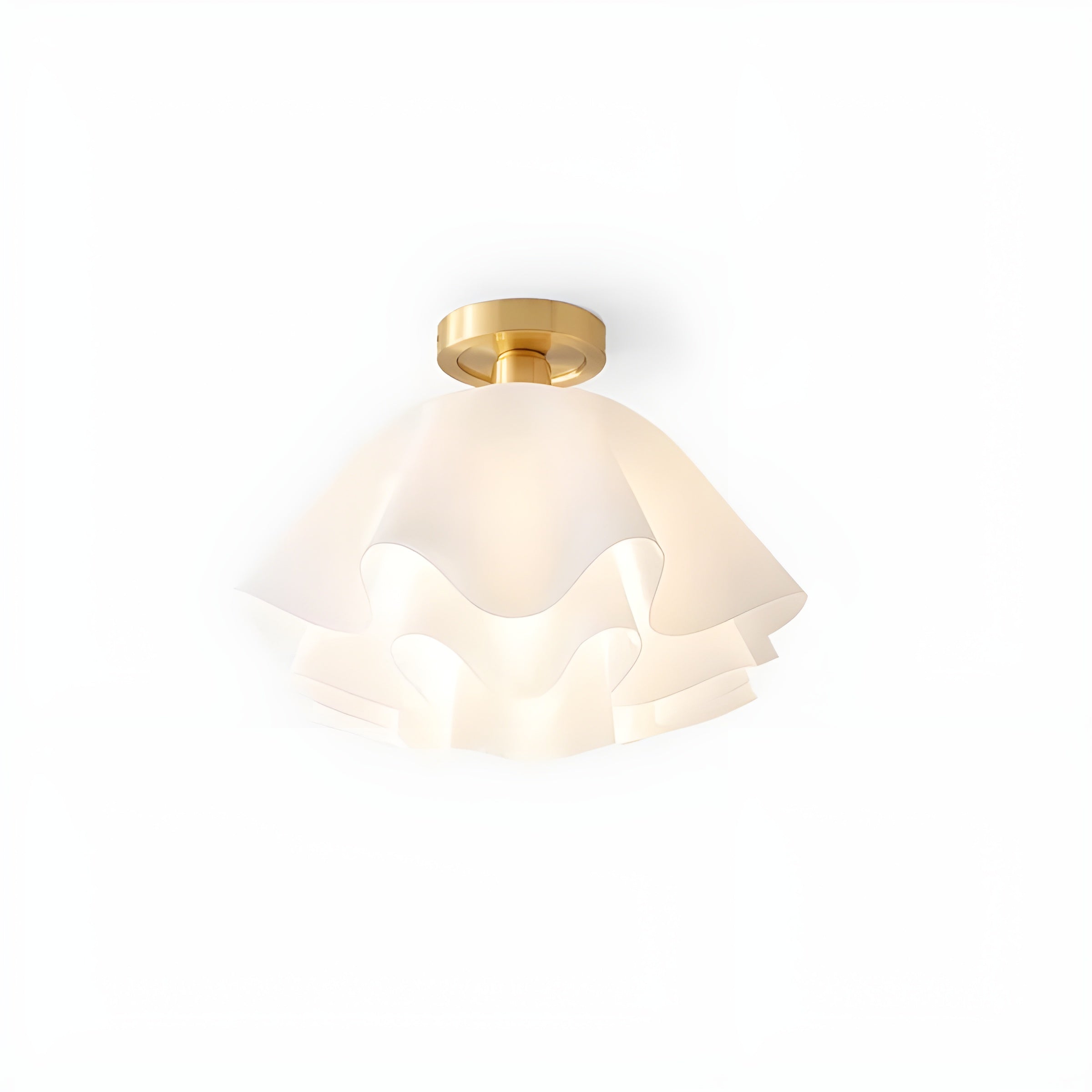 Verfijnde LED Plafondlamp met Bloemdesign - FloralArt Light