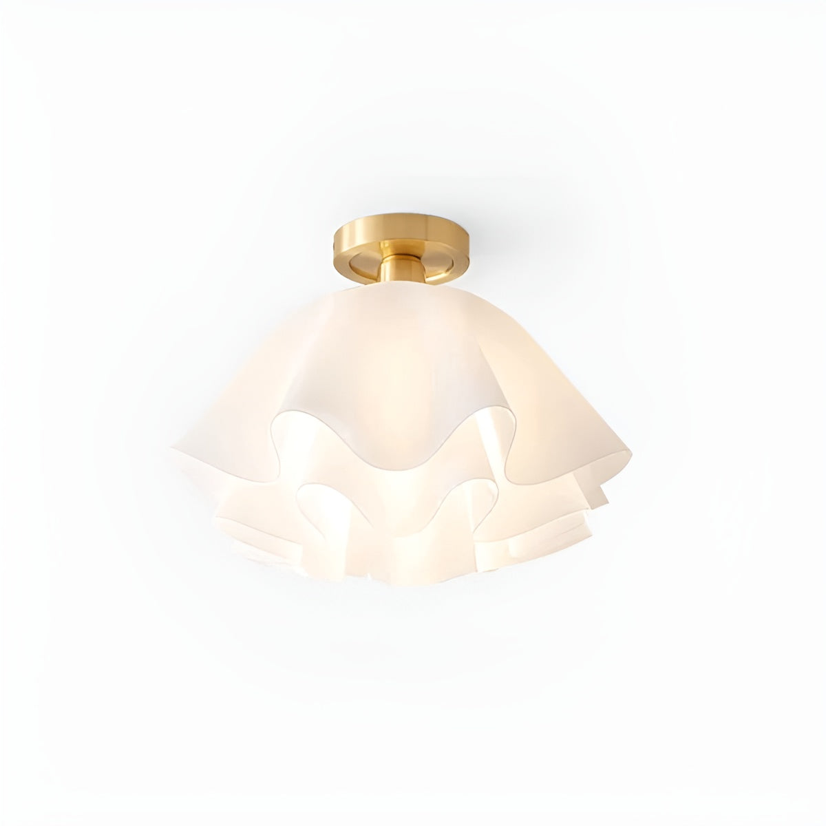 Verfijnde LED Plafondlamp met Bloemdesign - FloralArt Light
