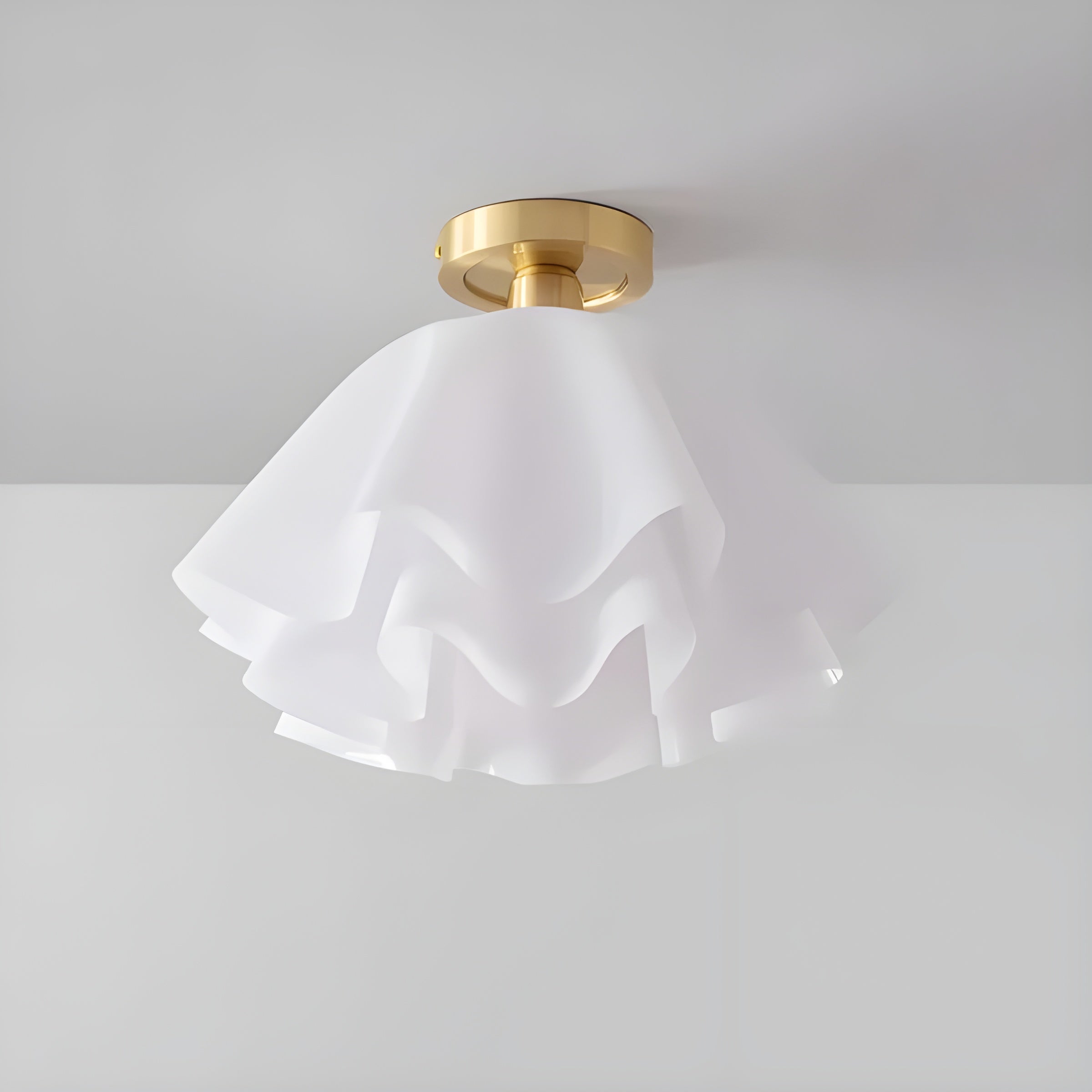 Verfijnde LED Plafondlamp met Bloemdesign - FloralArt Light