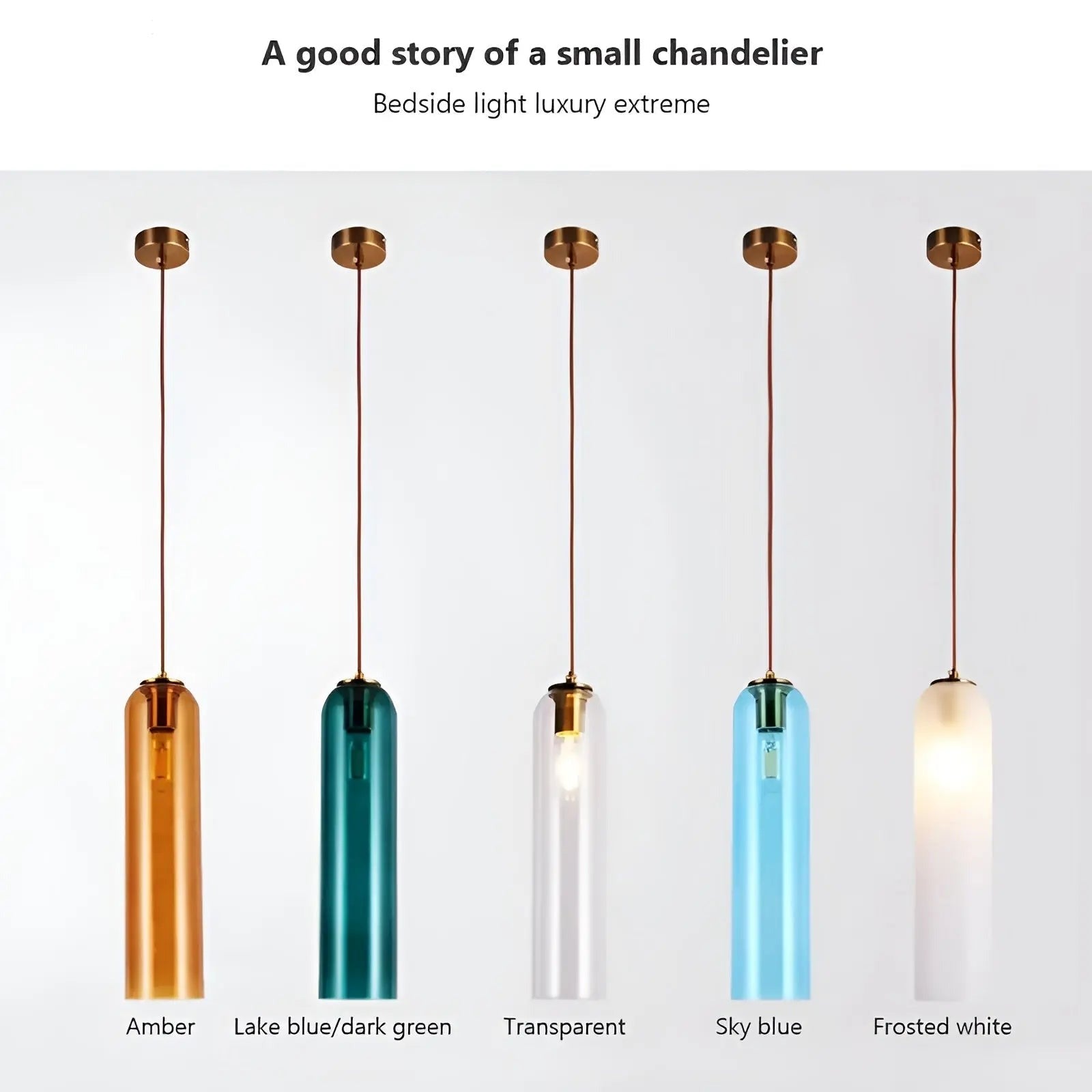 Nordic Iron Glas LED Wandlamp - Elegante GlassBliss Verlichting