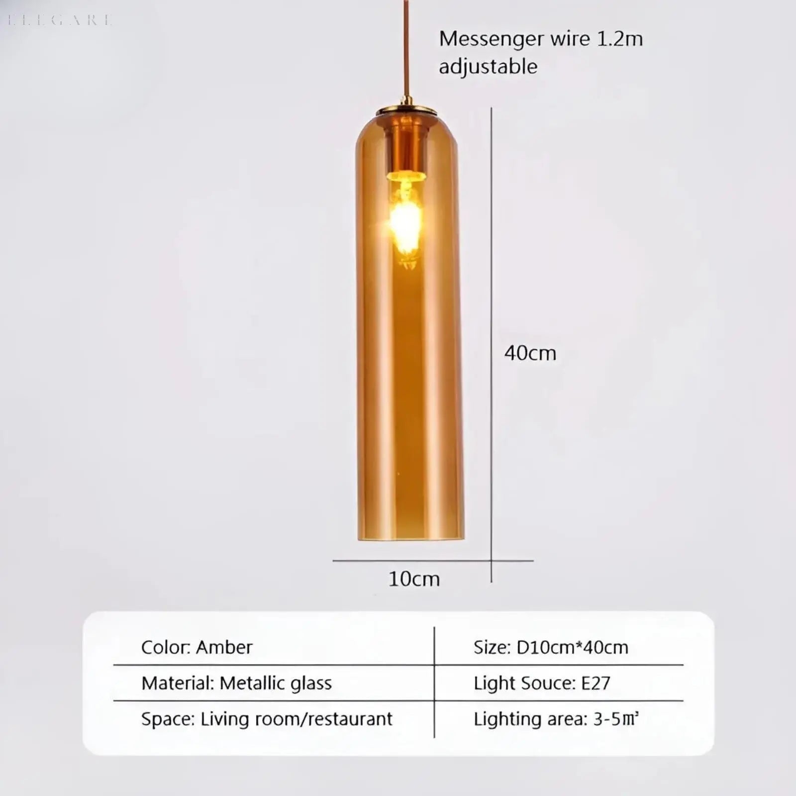 Nordic Iron Glas LED Wandlamp - Elegante GlassBliss Verlichting