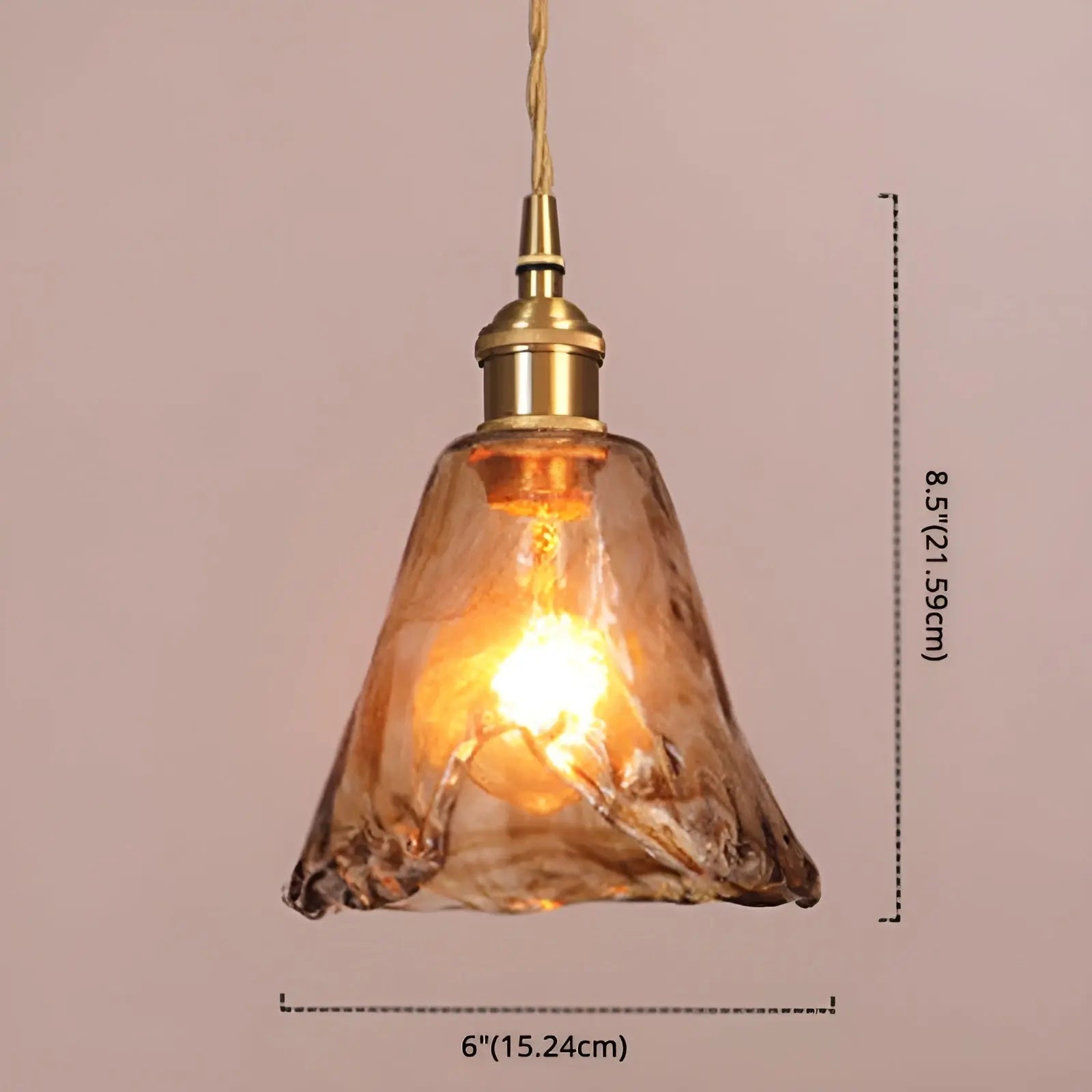 Vintage Kristallen Hanglamp - Luxe Prisme Plafondverlichting