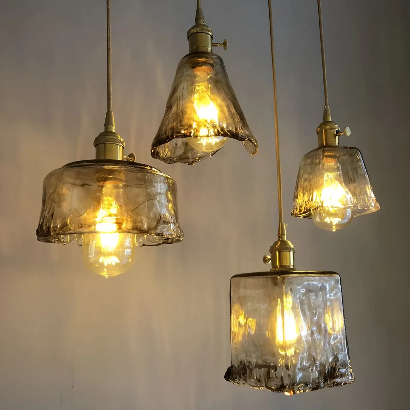 Vintage Kristallen Hanglamp - Luxe Prisme Plafondverlichting