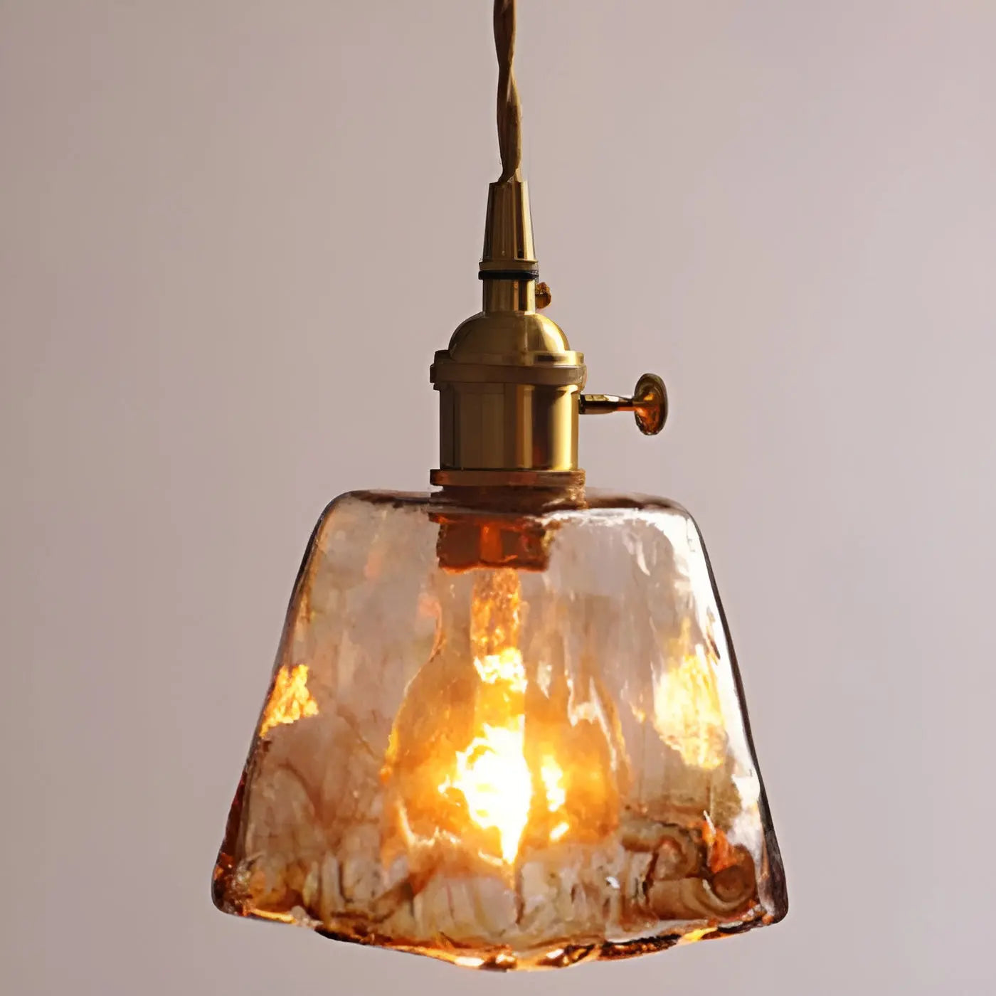 Vintage Kristallen Hanglamp - Luxe Prisme Plafondverlichting