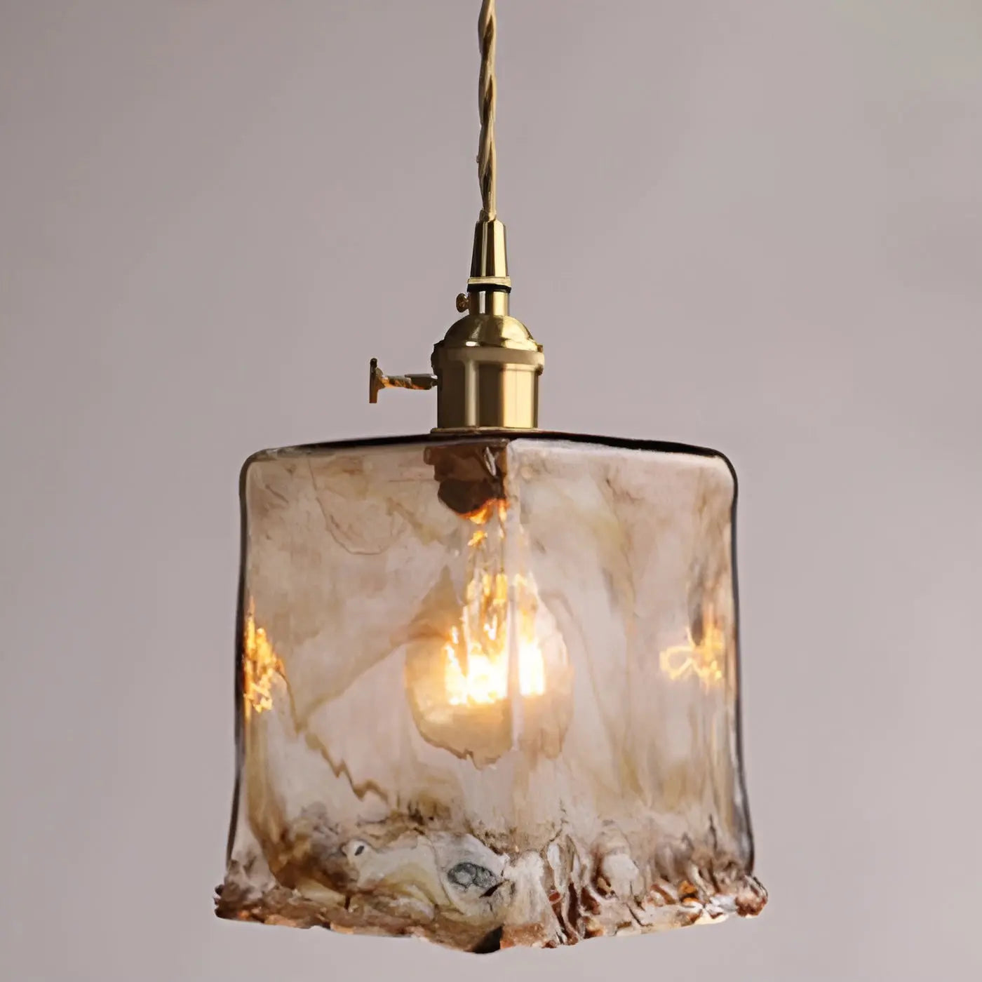 Vintage Kristallen Hanglamp - Luxe Prisme Plafondverlichting