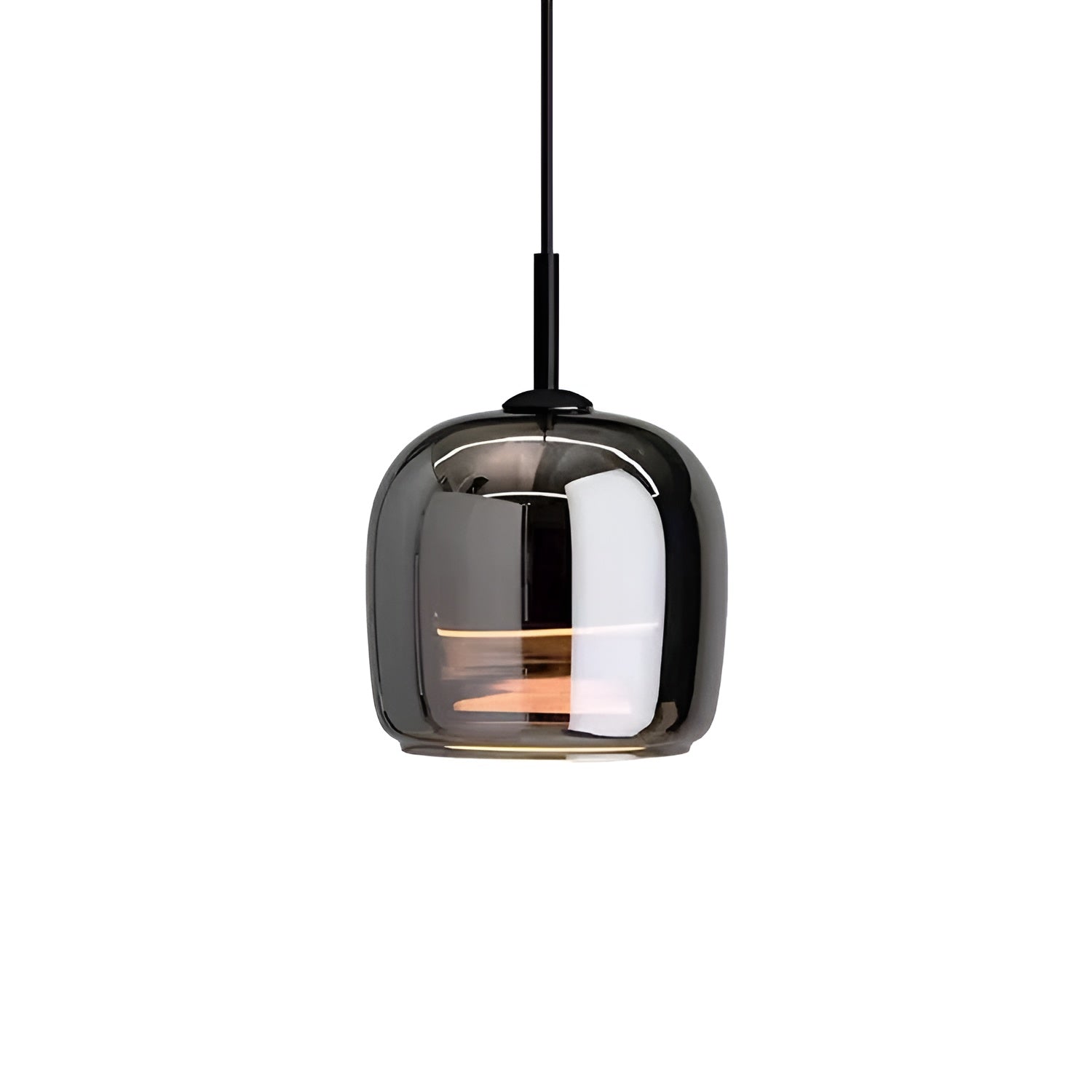 Nordic Luxe LED Hanglamp van Glas - Elegante GlassShimmer
