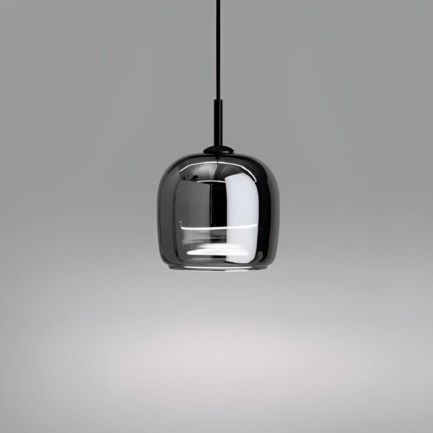 Nordic Luxe LED Hanglamp van Glas - Elegante GlassShimmer