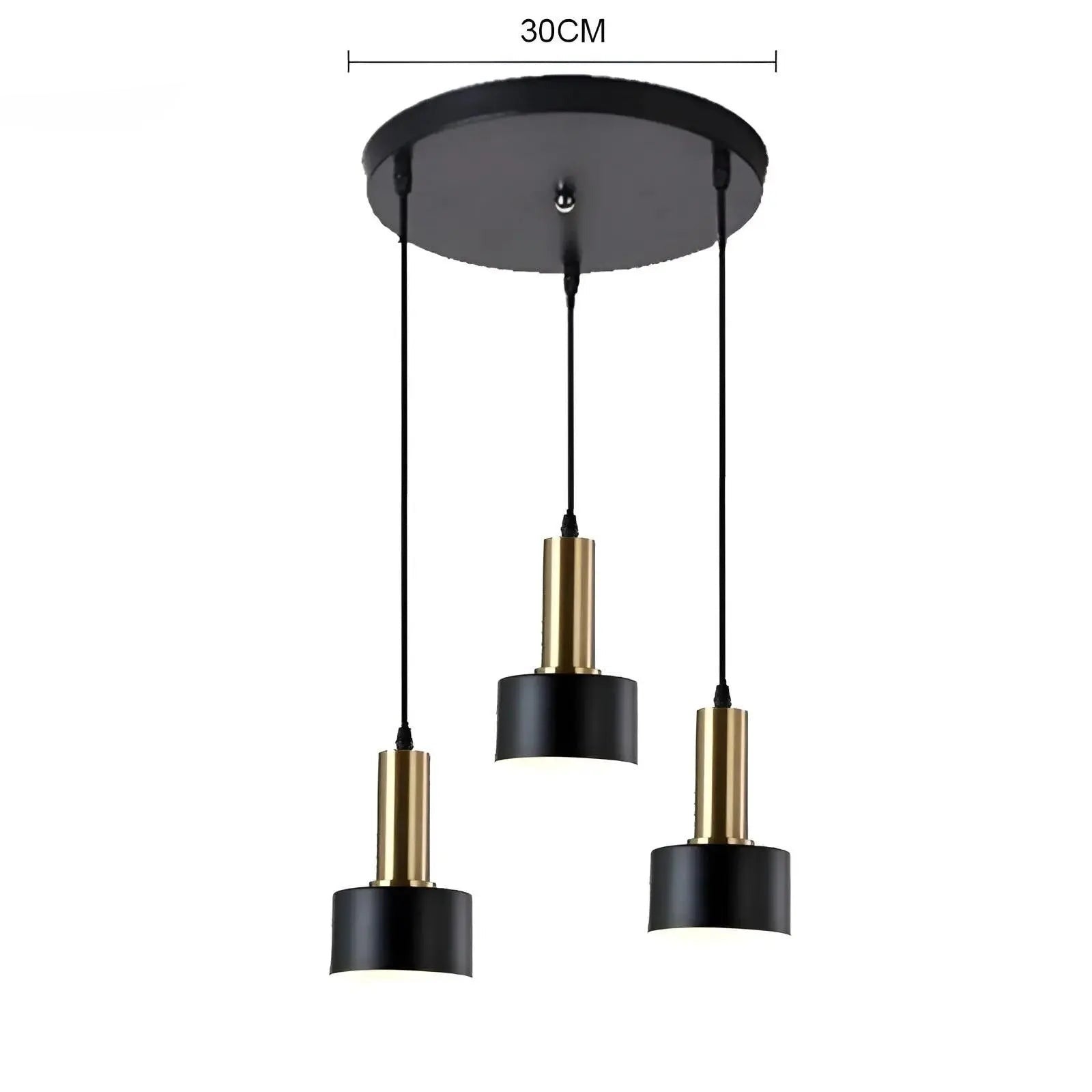 Gouden Luxe LED Kroonluchter - Noorse Hanglamp voor Elegantie