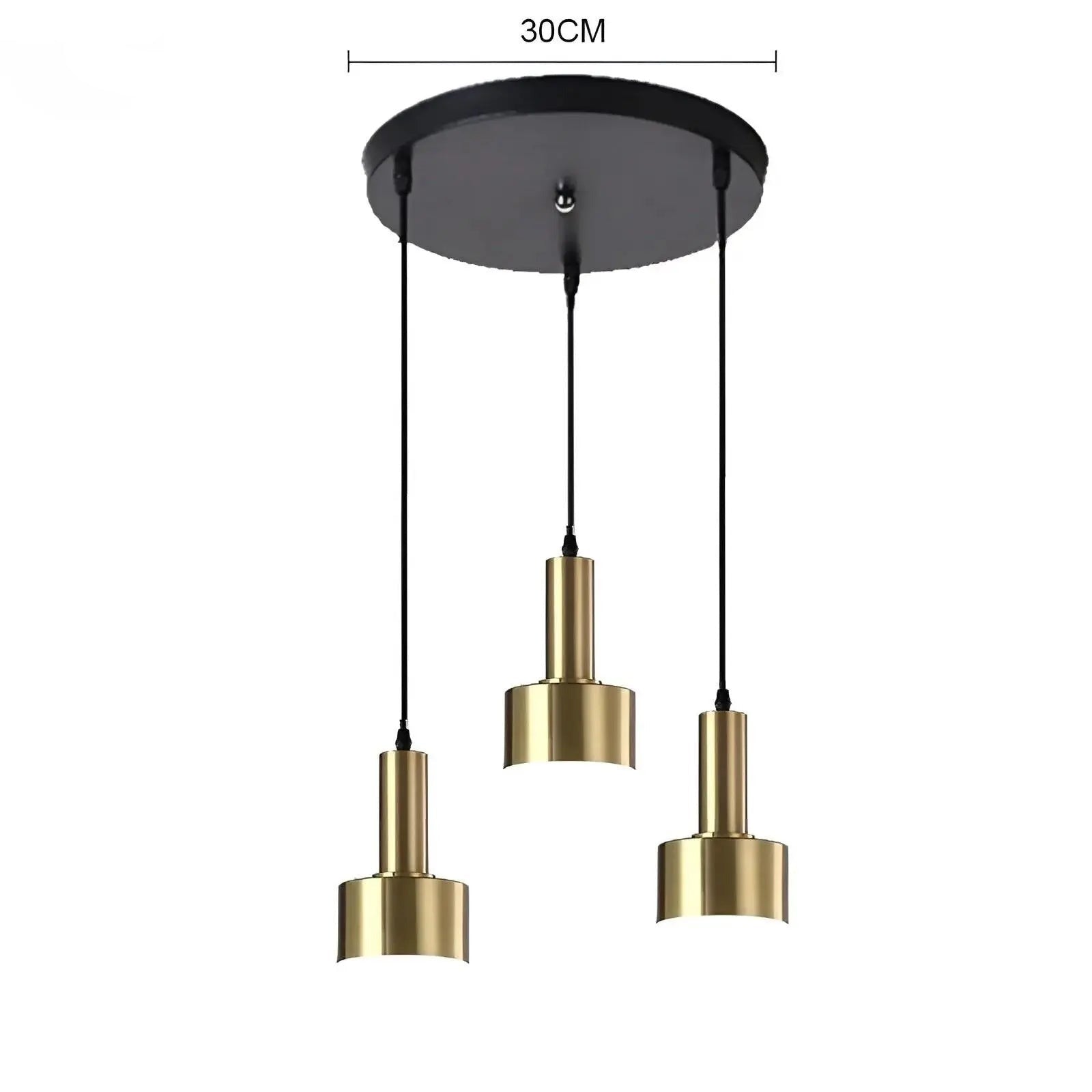 Gouden Luxe LED Kroonluchter - Noorse Hanglamp voor Elegantie