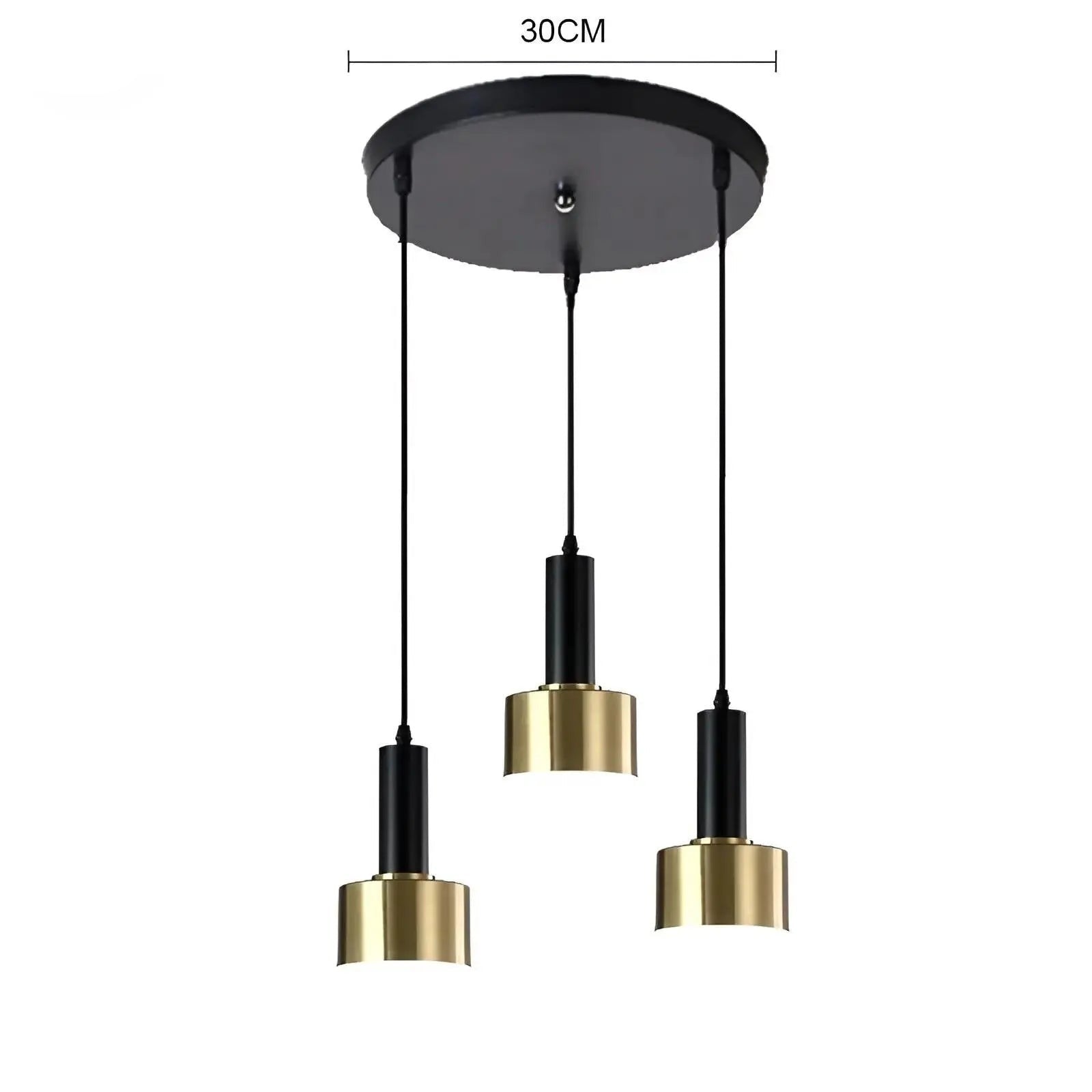 Gouden Luxe LED Kroonluchter - Noorse Hanglamp voor Elegantie
