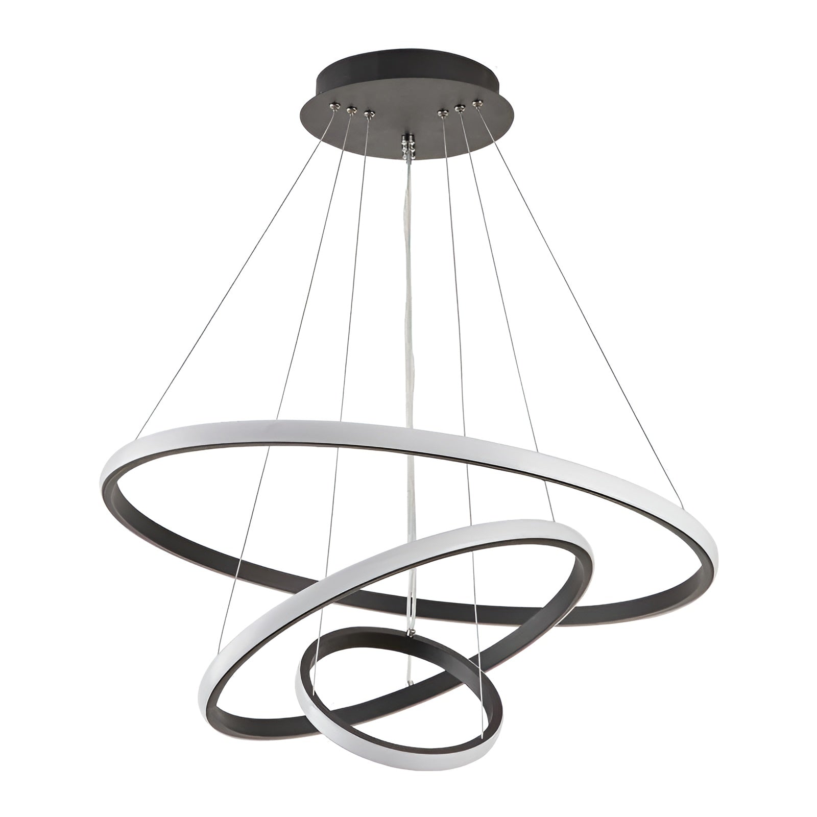 Elegante LED Kroonluchter - Moderne Hanglamp voor Stijlvol Thuis