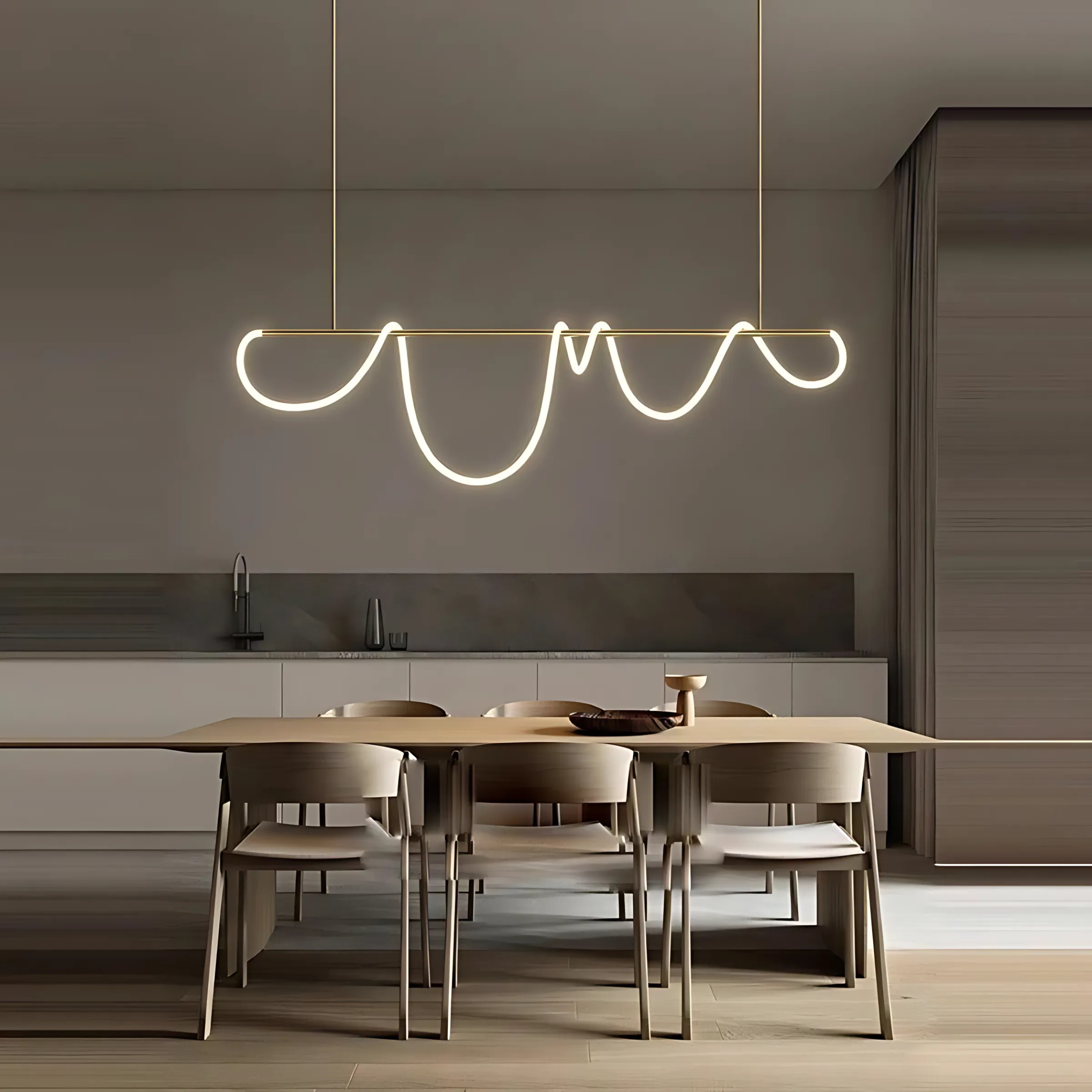 Unieke Moderne LED Hanglamp - Dimbaar
