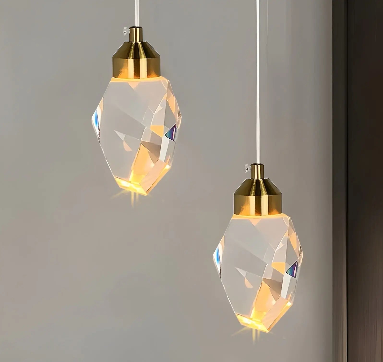 CrystalLux LED Hanglamp - Elegante Luxe Kristallen Verlichting