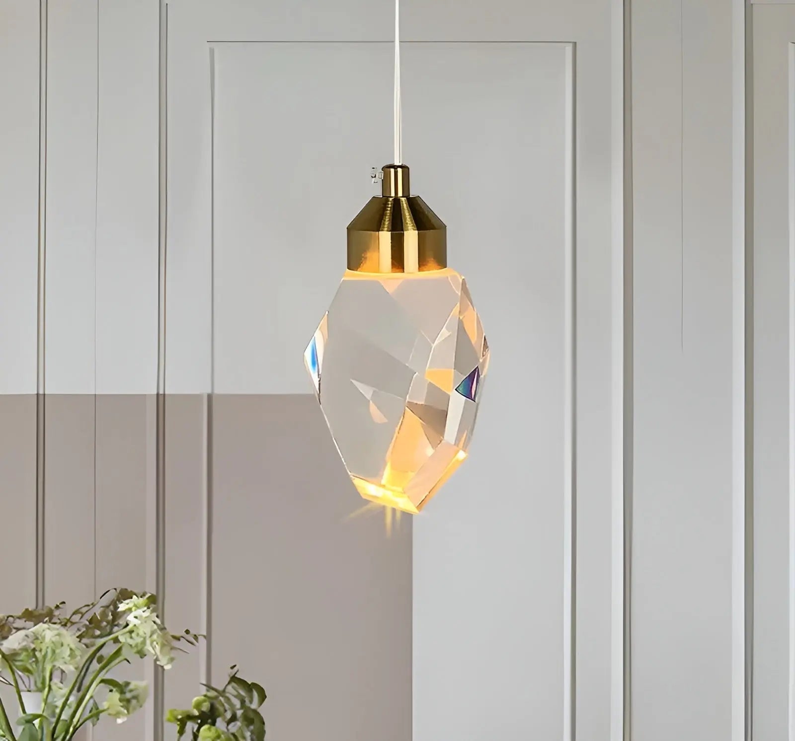 CrystalLux LED Hanglamp - Elegante Luxe Kristallen Verlichting