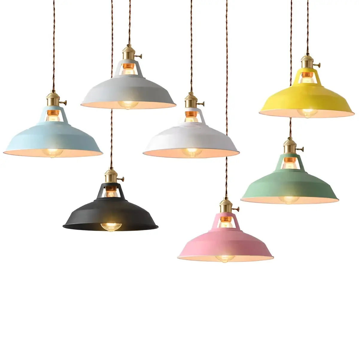 Stijlvolle Vintage Metalen Plafondlamp - IronGlow Hanglamp