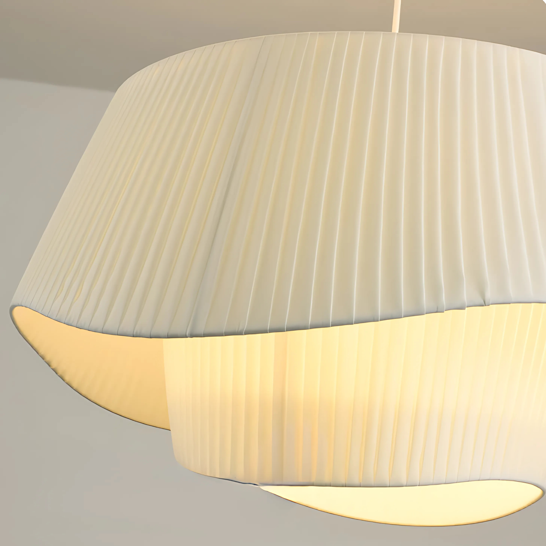 Moderne Zeil Hanglamp - Stijlvolle Japandi Stijl