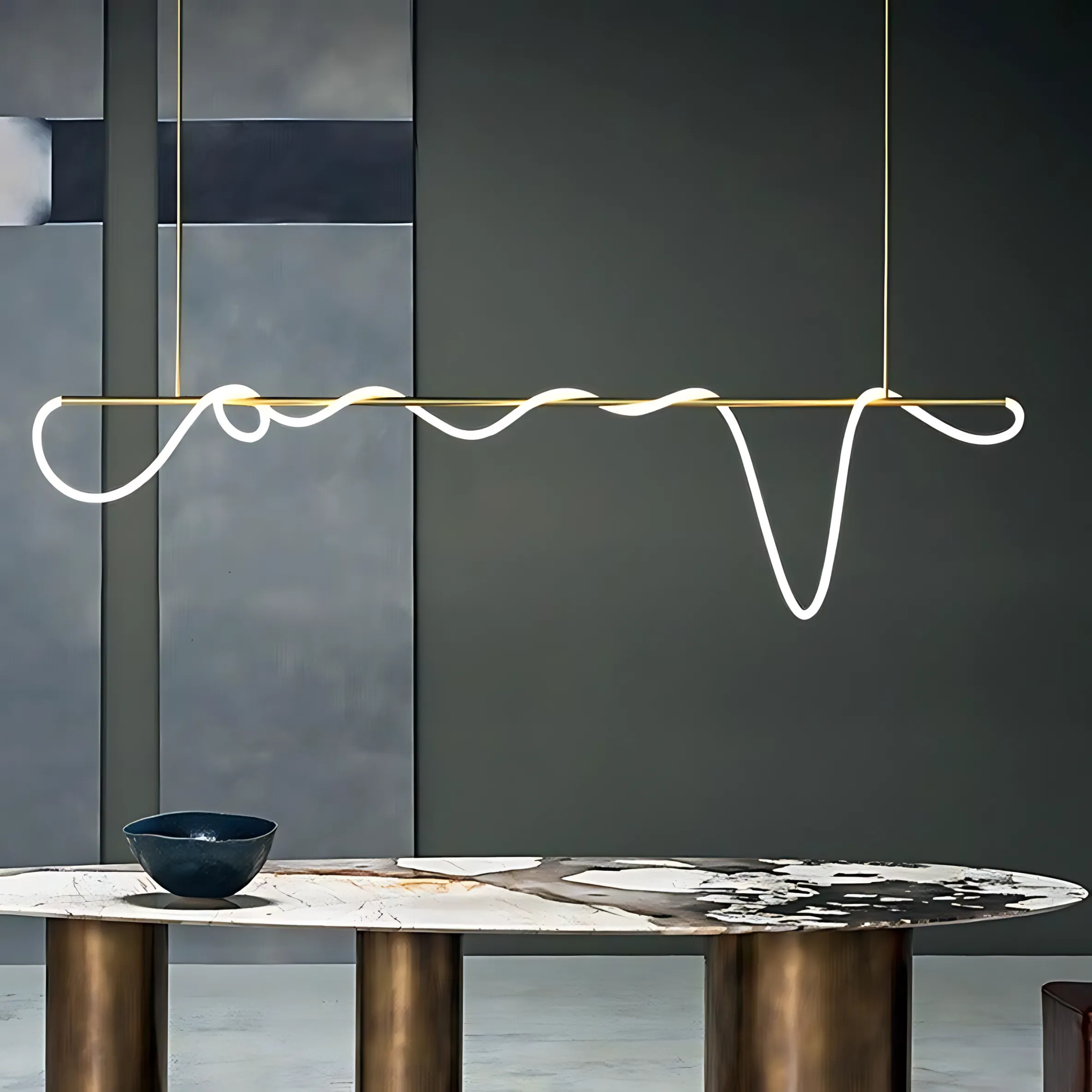 Unieke Moderne LED Hanglamp - Dimbaar