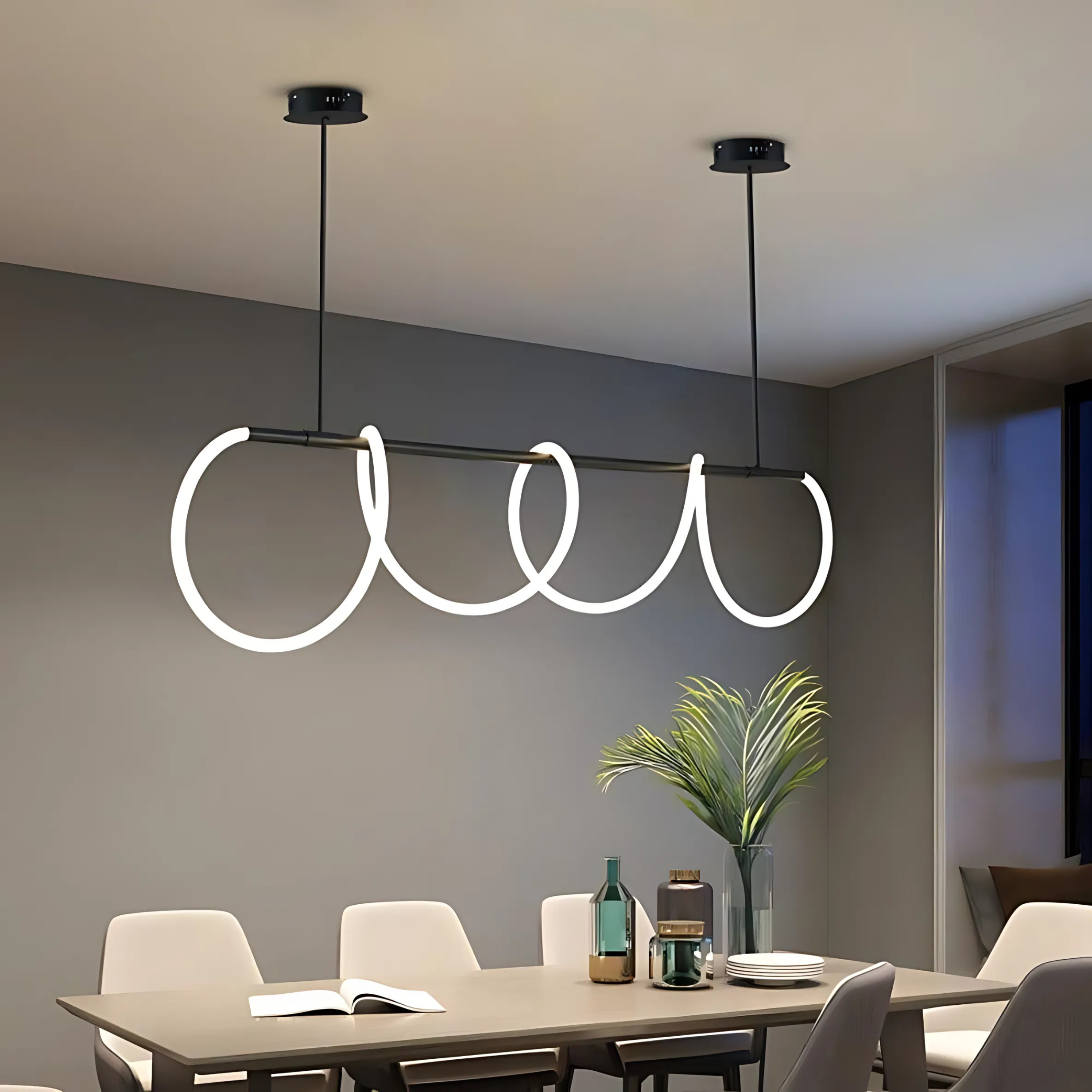 Unieke Moderne LED Hanglamp - Dimbaar