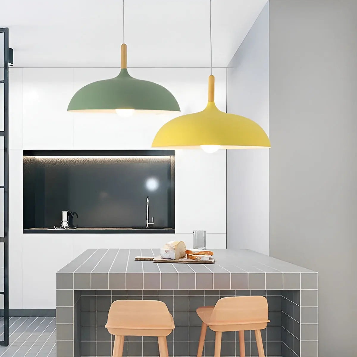 Scandinavische Eiken Hanglamp - Minimalistisch Design voor Jouw Interieur