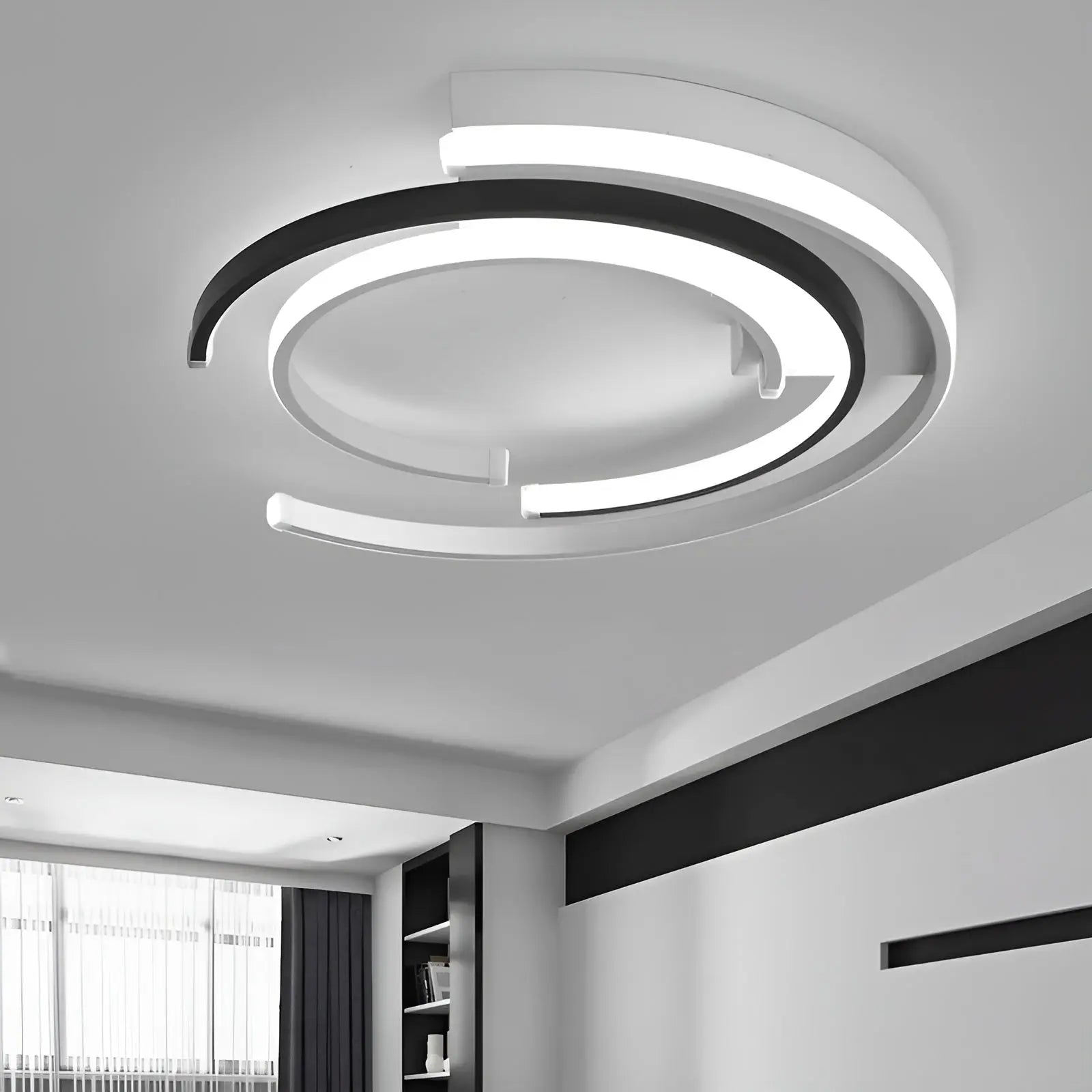 NordicCircle Moderne Rond Design Deckenlamp - Scandinavisch Verlichting