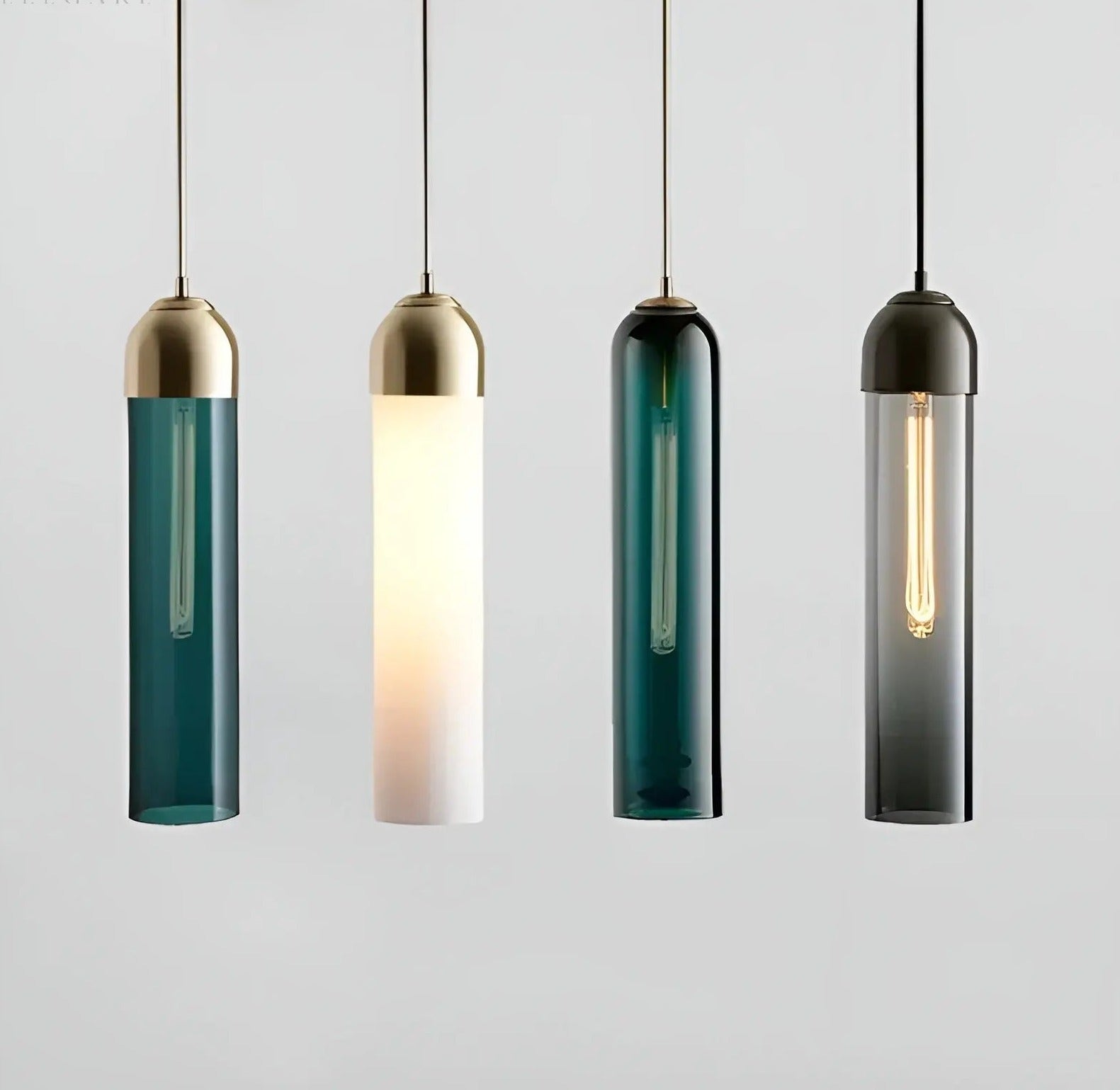 Stijlvolle Noordse Glas LED Hanglamp - Modern Home Decor