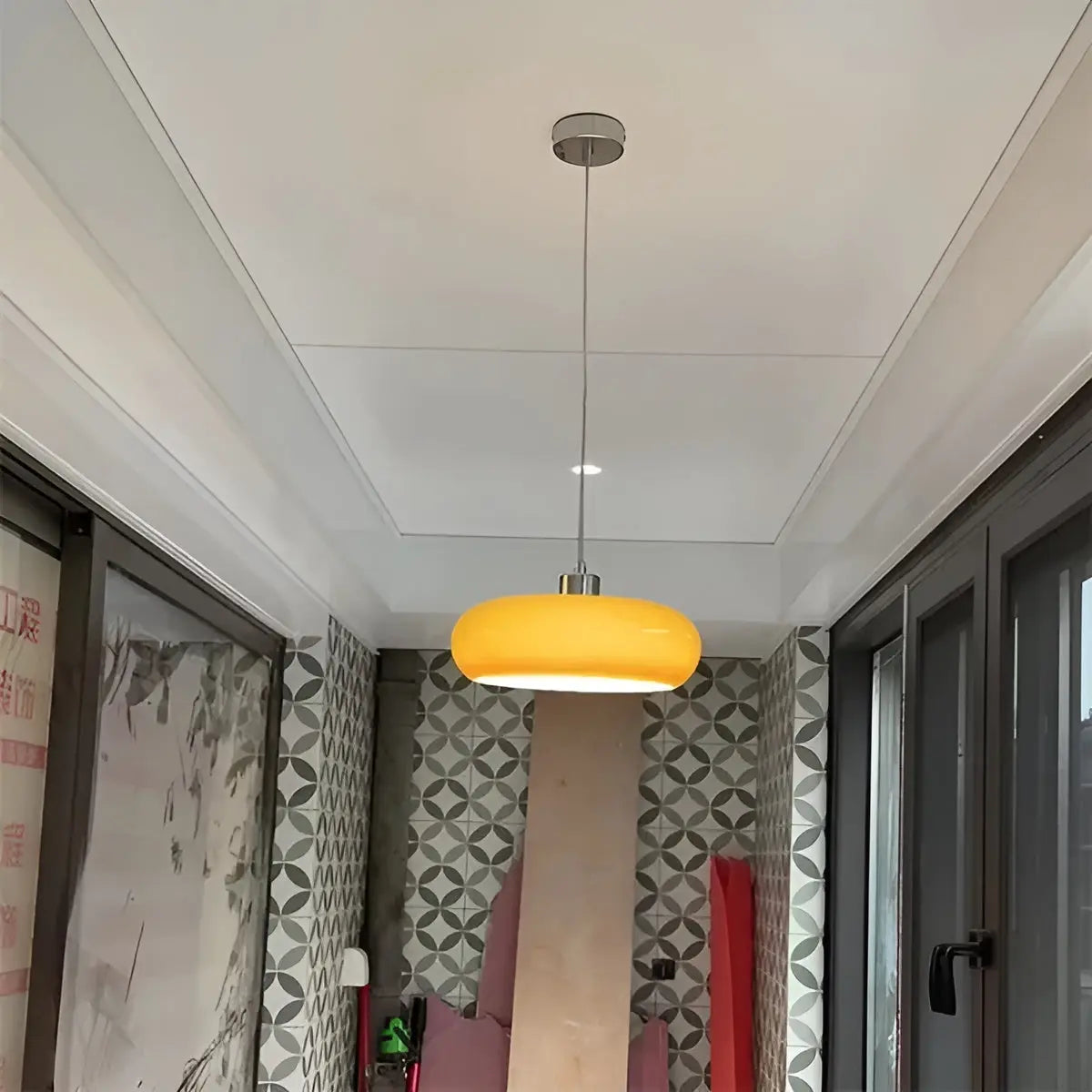 Scandinavische Retro LED Hanglamp van Glas – GlassGlow