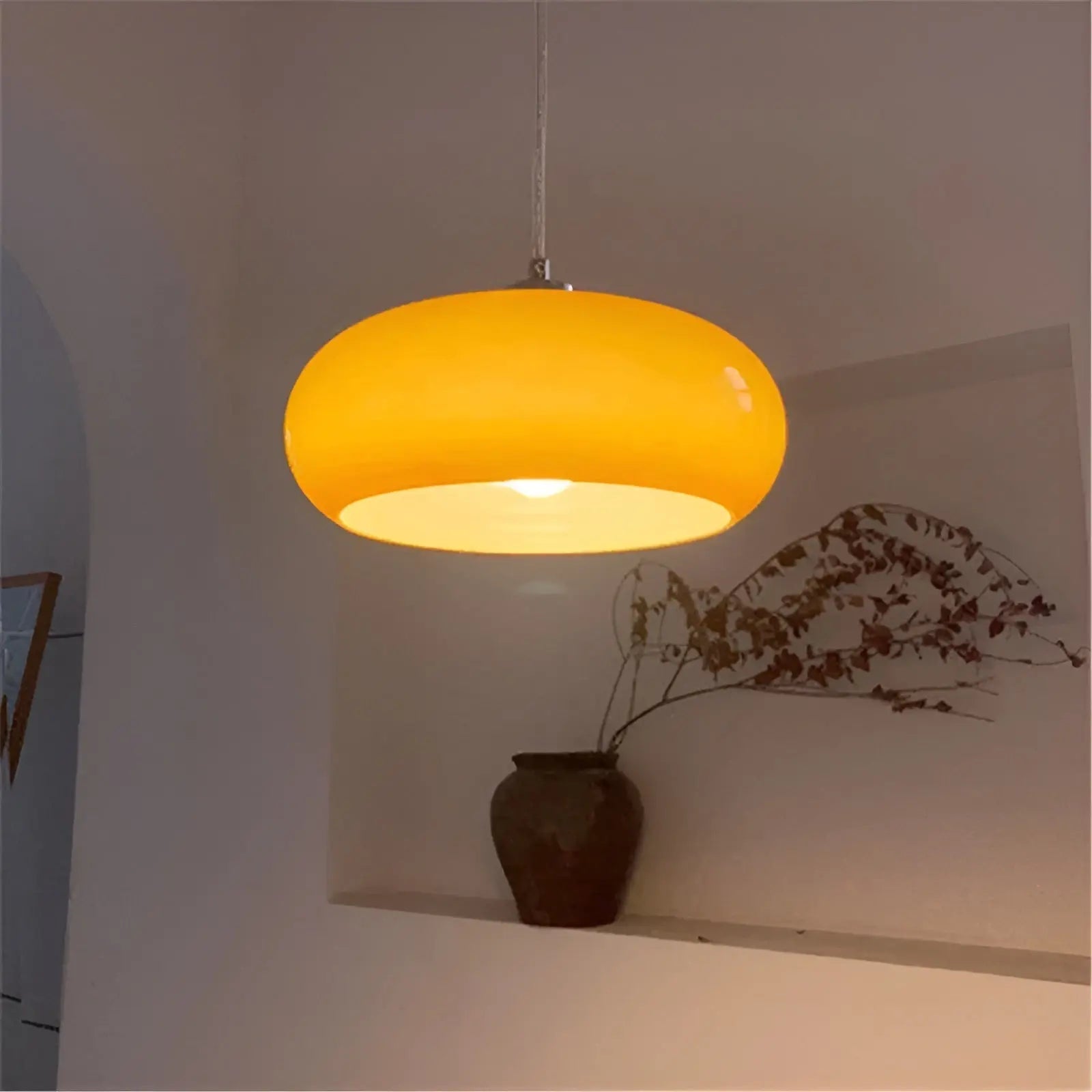 Scandinavische Retro LED Hanglamp van Glas – GlassGlow