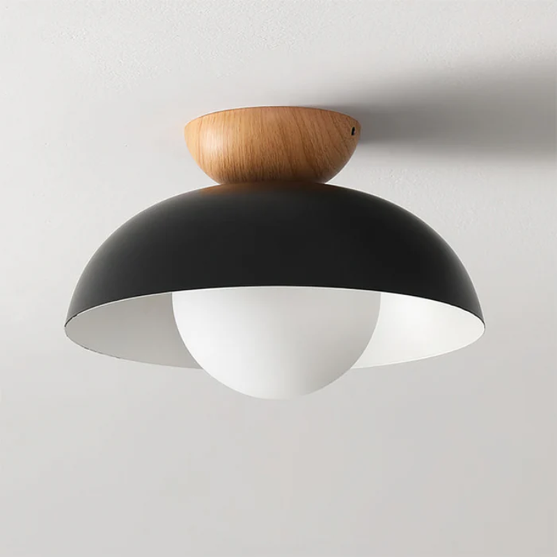 Stijlvolle Nordisk LED Houten Hanglamp - Duurzaam & Modern