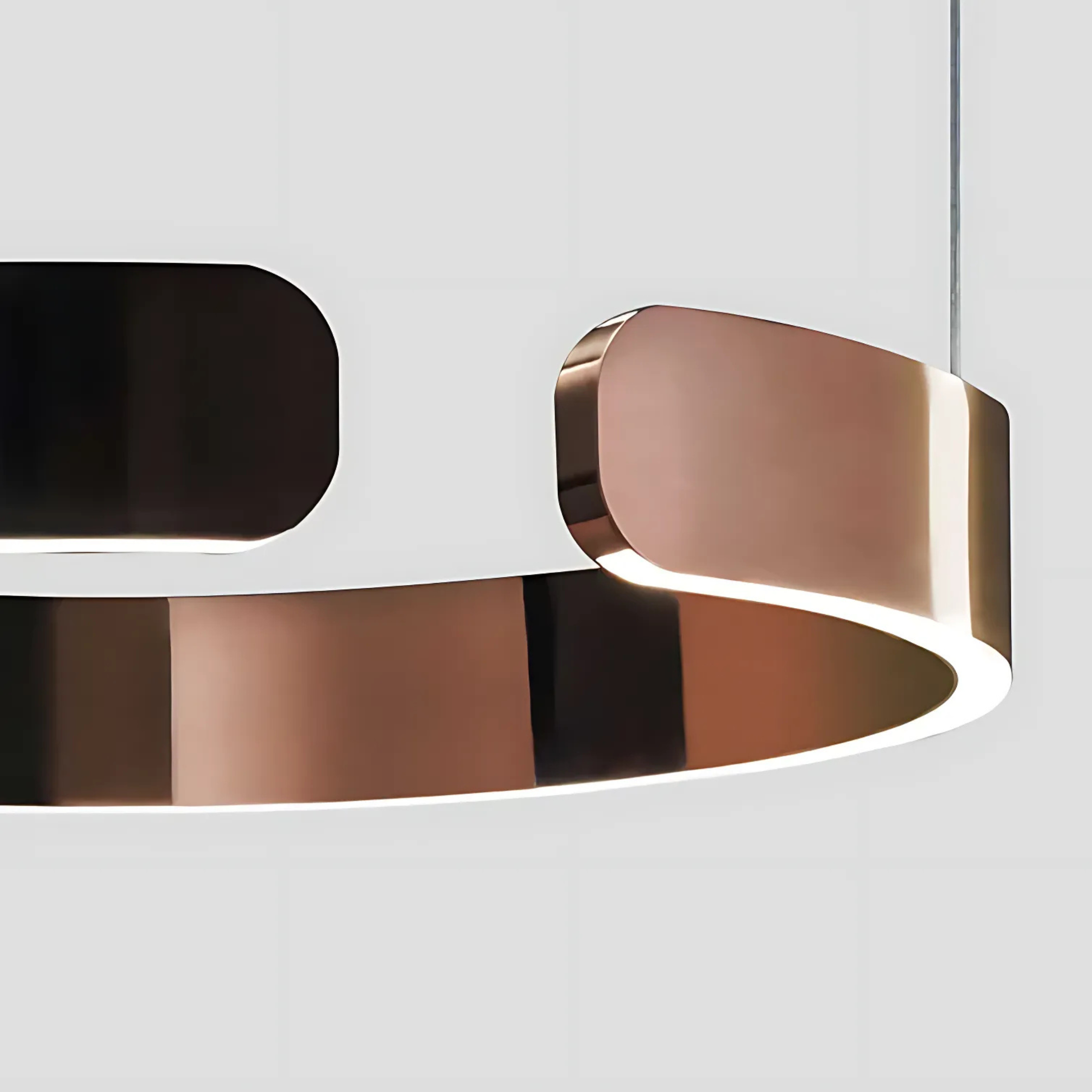 Moderne Strakke Halo Hanglamp