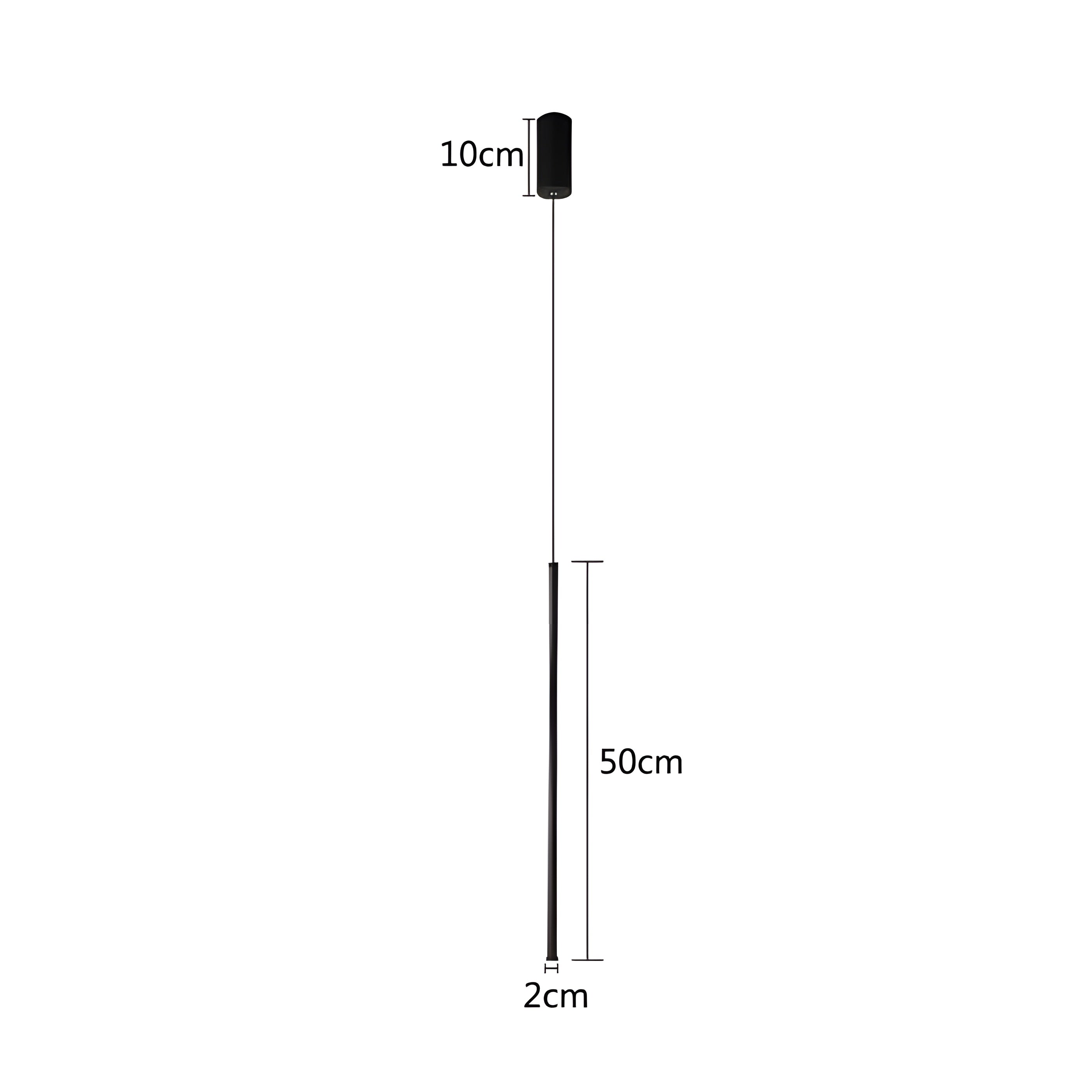 AuraRay Verstelbare LED Hanglamp - Stijlvolle Lijnverlichting