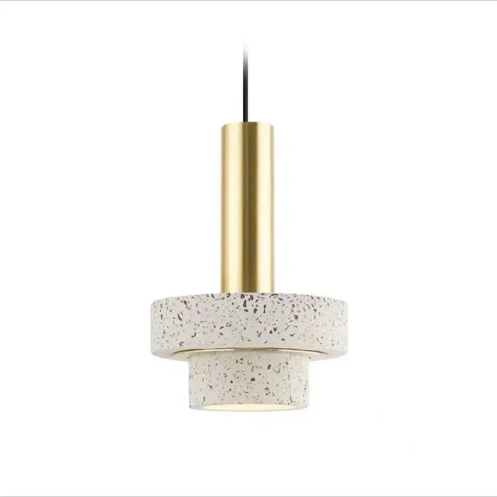 Elegante LED Hanglamp - Marmer/Terrazzo
