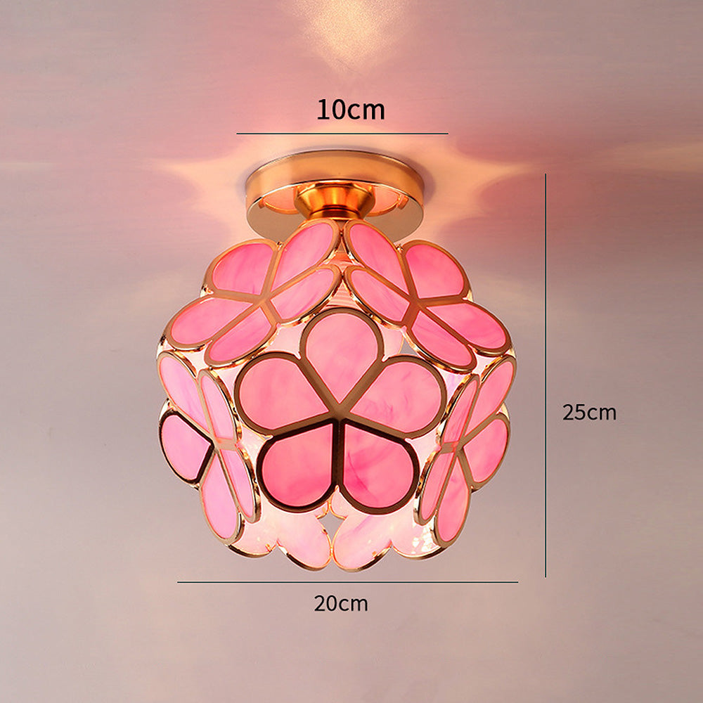 Elegante Kristallen Plafondlamp - Modern Bloemdesign voor Elke Ruimte