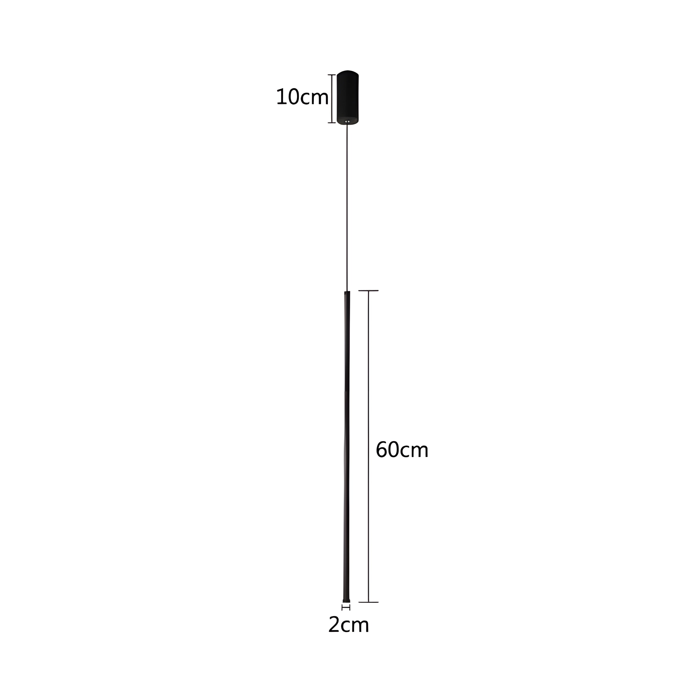 AuraRay Verstelbare LED Hanglamp - Stijlvolle Lijnverlichting
