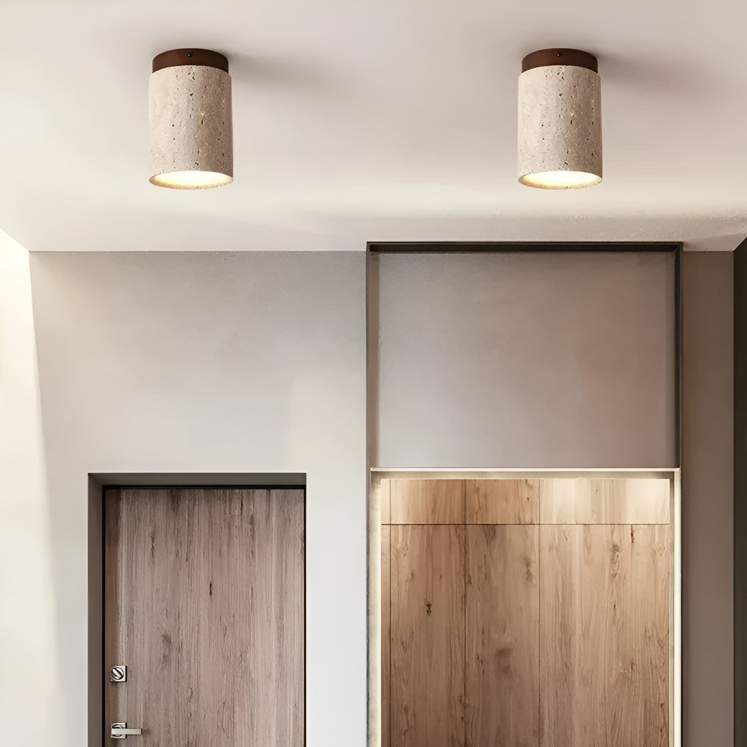 Elegante Wabi Sabi Plafondlamp - Japans geïnspireerd Design
