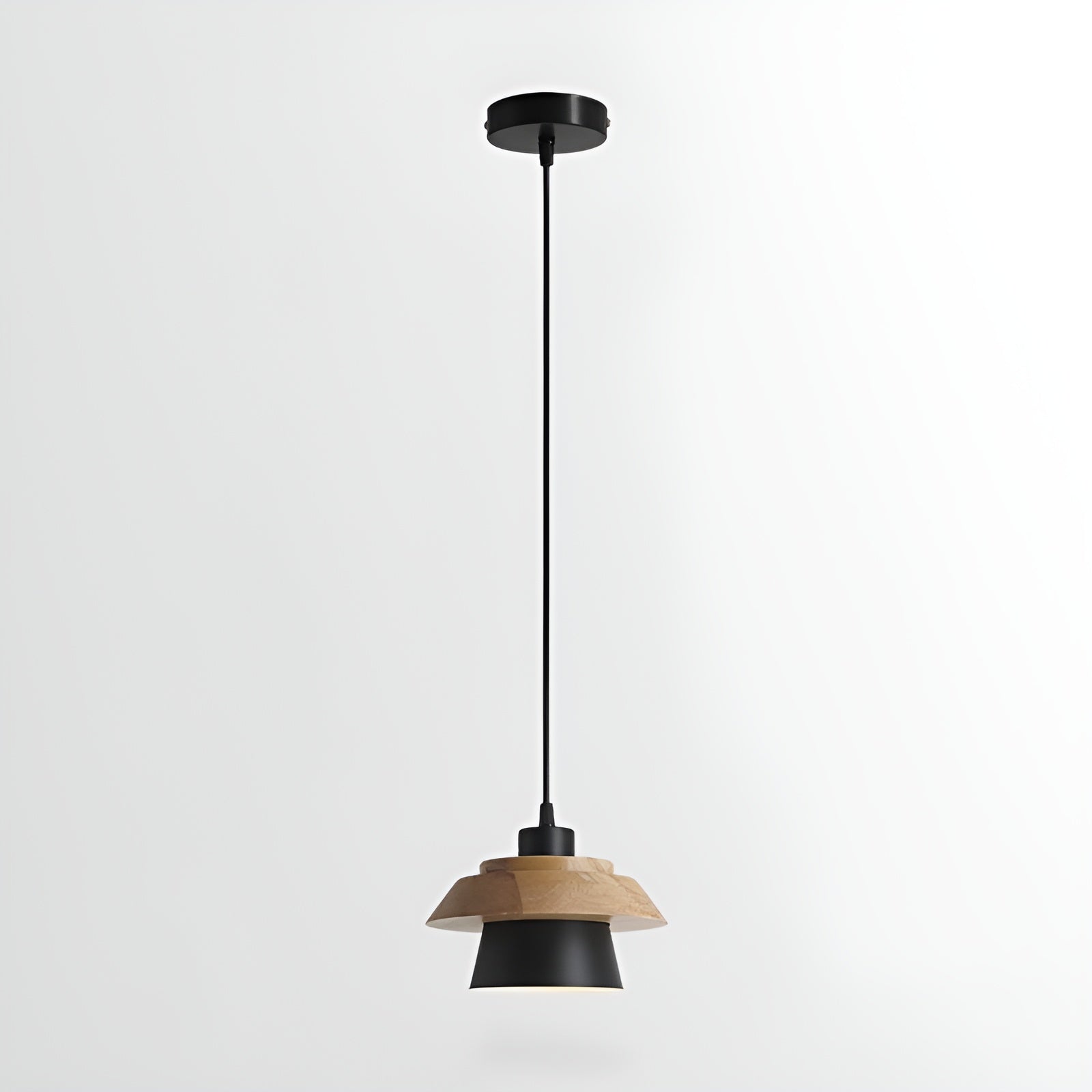 Stijlvolle NordicMacaron Houten Plafondlamp - Scandinavische Chic